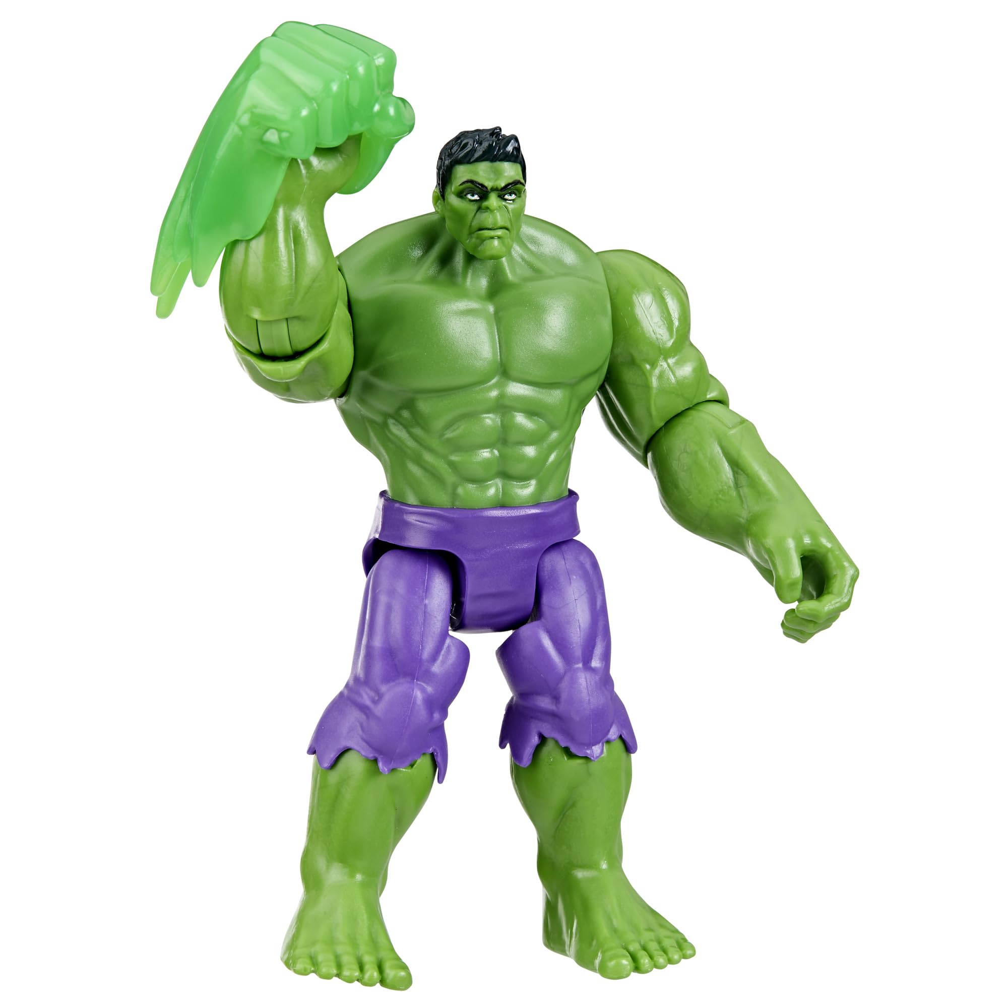Marvel Avengers Epic Hero Series Hulk Deluxe Action Figure - 4-Inch Poseable Figure with Smash Fist Accessory