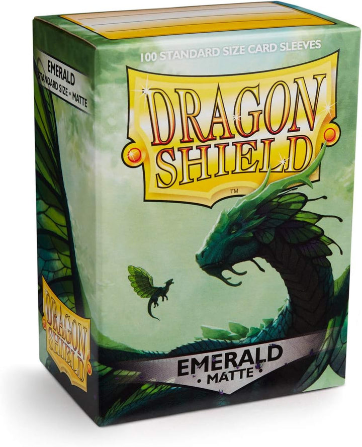 Arcane Tinmen Dragon Shield Matte - Emerald (100ct in Box)