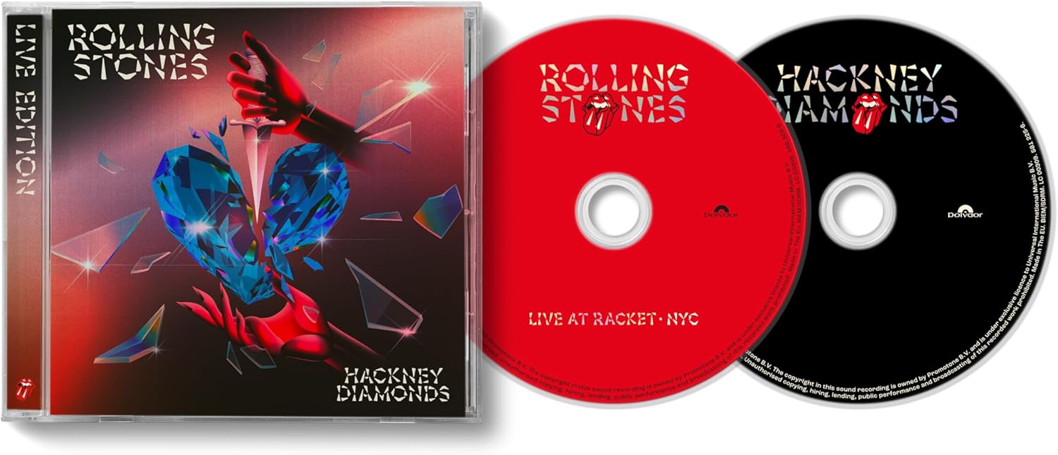 The Rolling Stones - Hackney Diamonds (Bonus Live CD Edition) [Audio CD]