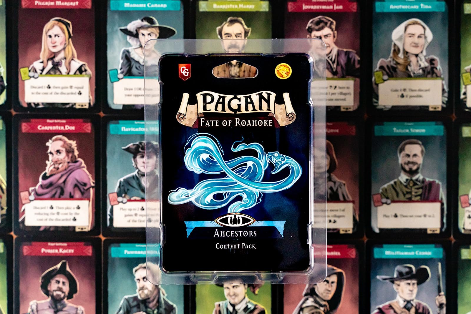 Capstone Games Pagan: Fate of Roanoke Ancestors Expansion Pack 8