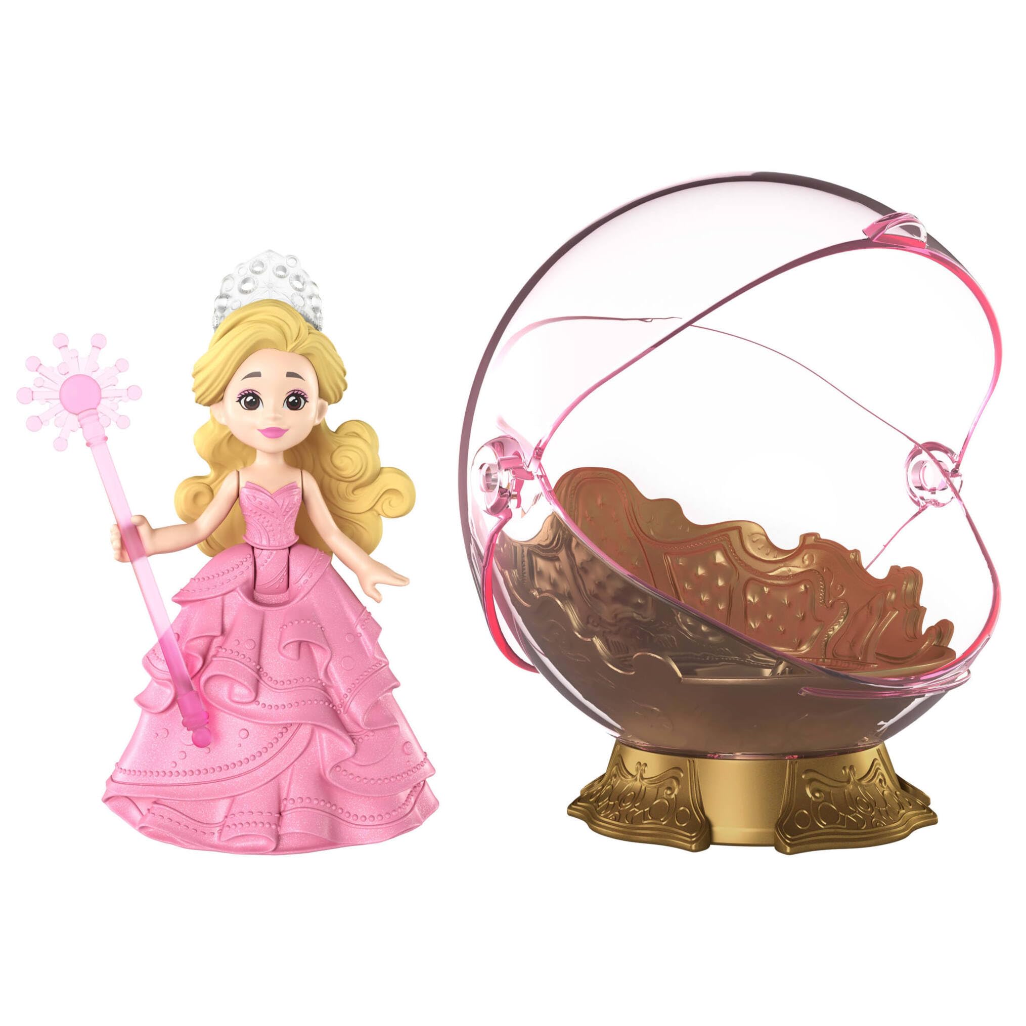 Mattel Wicked Glinda's Floating Bubble Playset with Doll & Vehicle - Inspired by Universal Pictures Movie 5