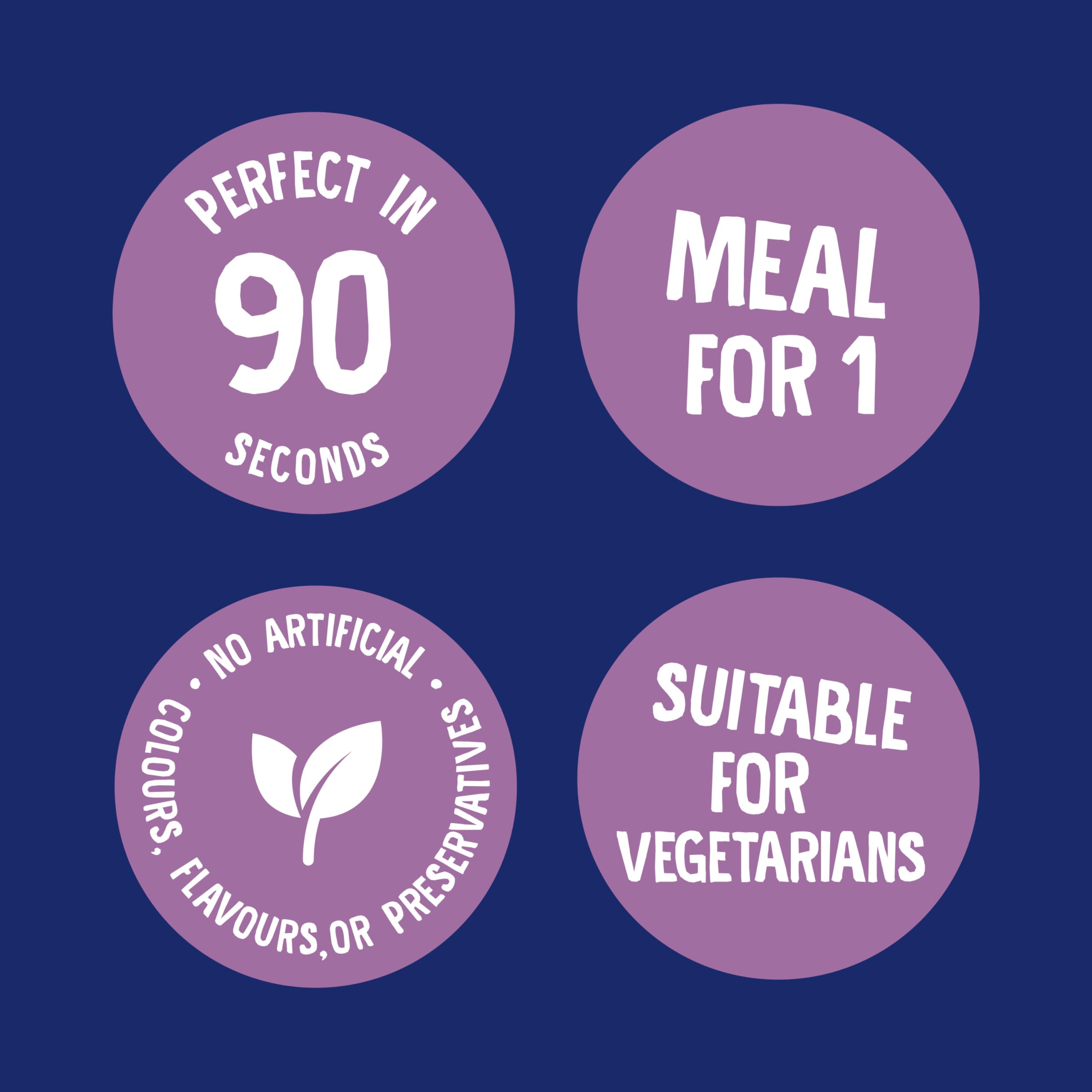 Ben's Original - Street Food Chinese Chow Mein Style Noodles Ready Meal (6x 250g) 4