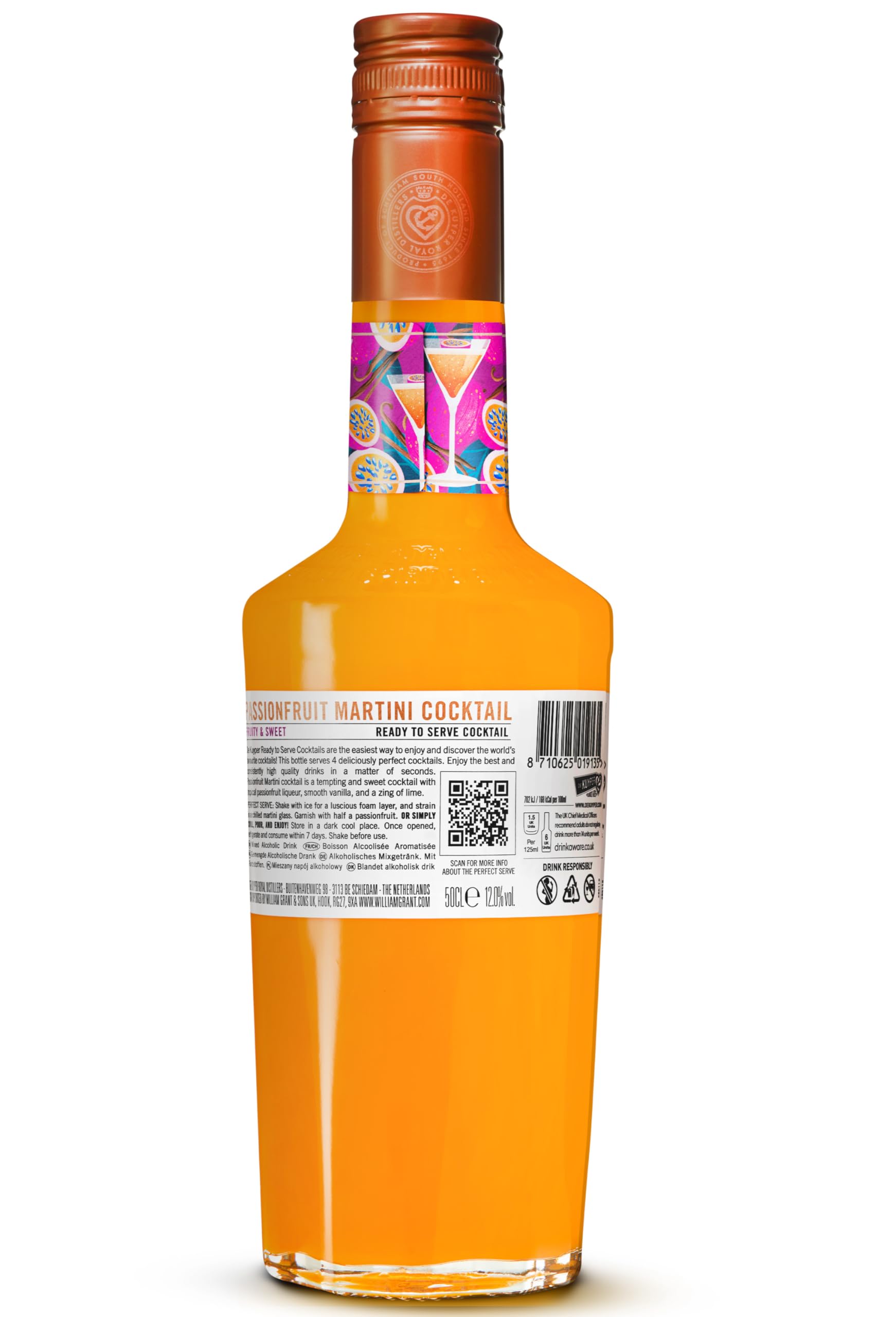 De Kuyper Passion Fruit Martini Cocktail - Ready to Drink | Tropical Flavor