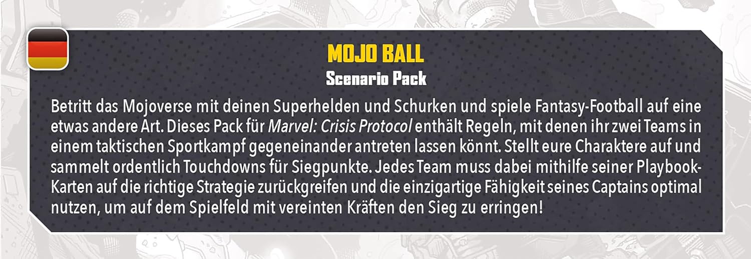 Atomic Mass Games Marvel: Crisis Protocol Mojo Ball Scenario Expansion 4