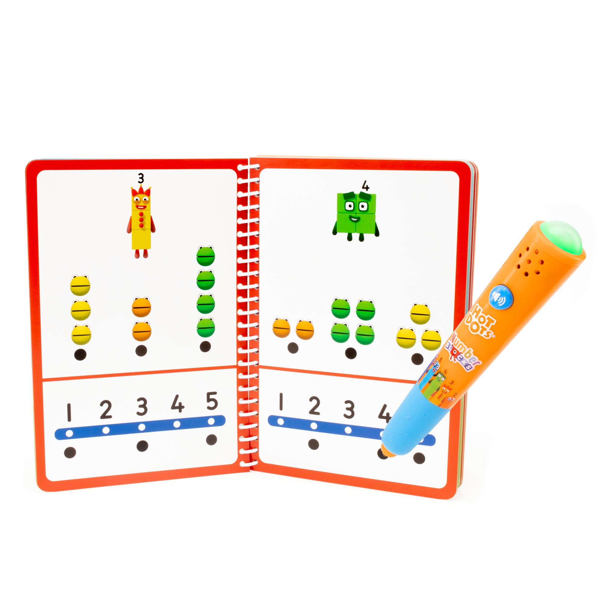 Numberblocks Hot Dots Numberblocks 1–10 Activity Book & Interactive Pen for Ages 4+
