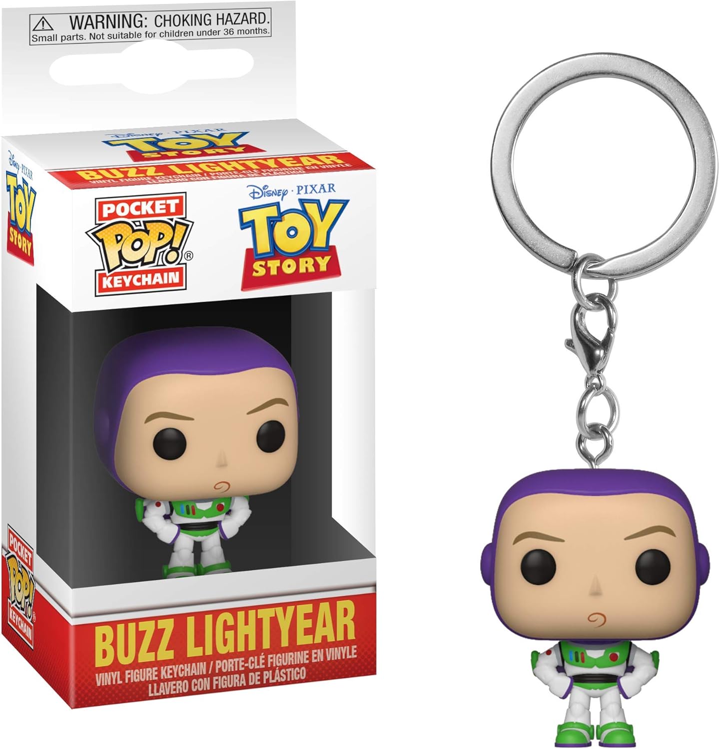 Funko Pop! Keychain - Buzz Lightyear Vinyl Figure (37019)