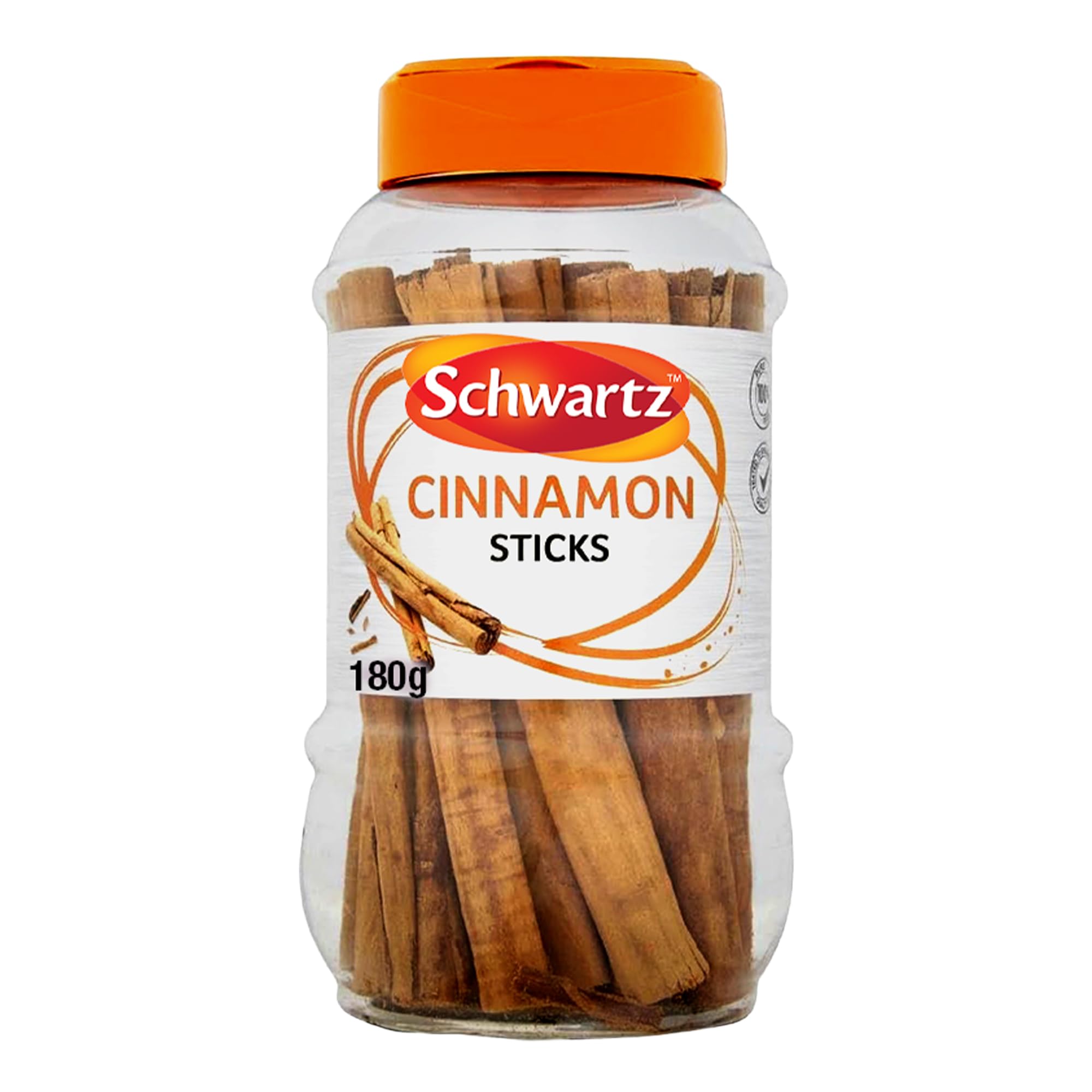 Schwartz Pure Cinnamon Sticks - Sweet, Woody Flavour | 180g 1
