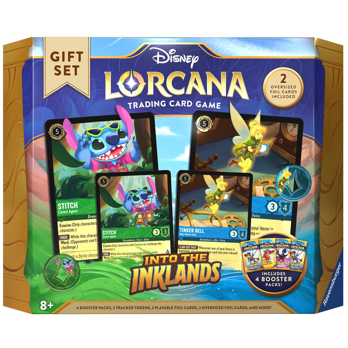 Ravensburger Disney Lorcana Into the Inklands Gift Set – Trading Card Game for Kids and Adults 3