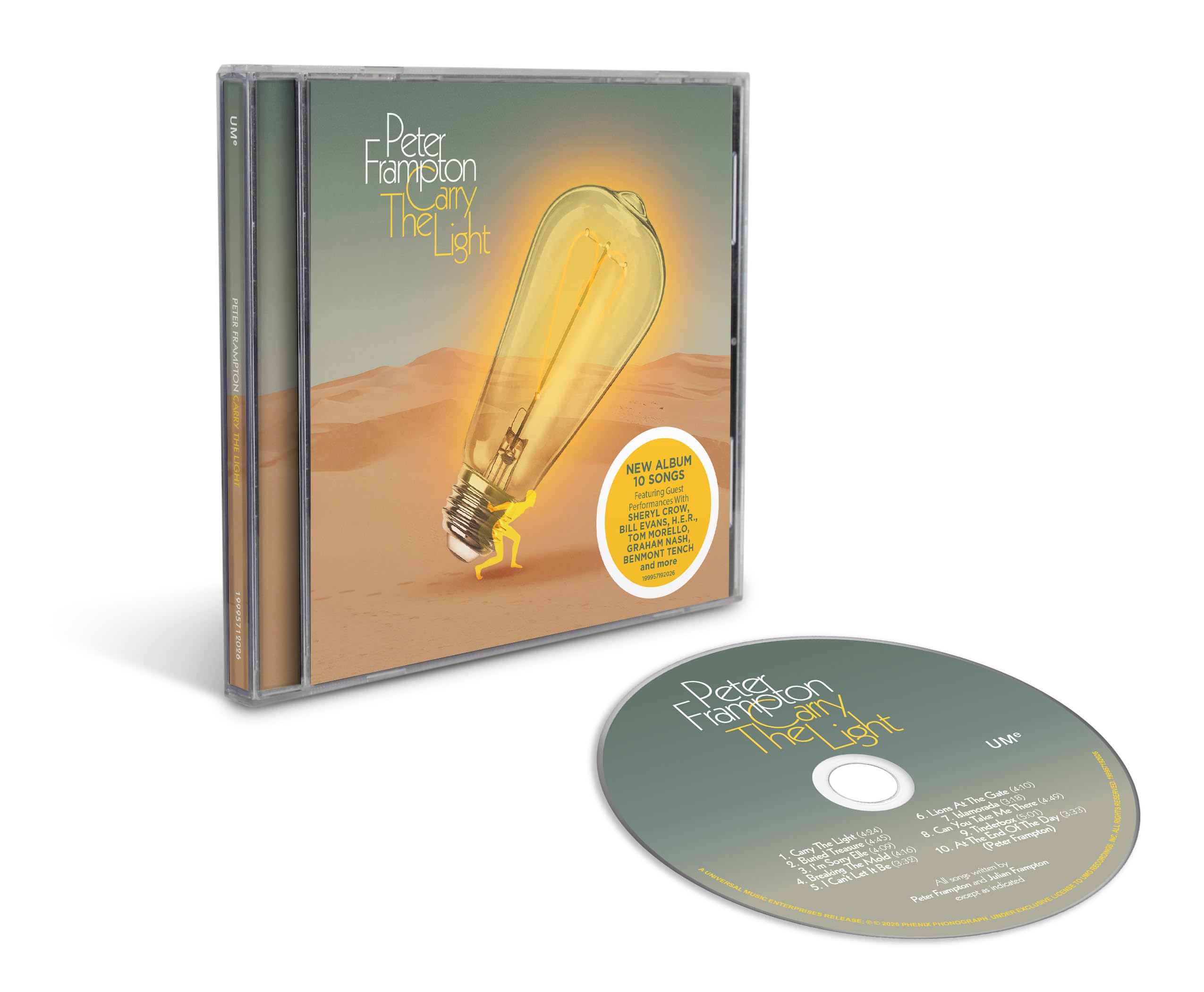 Peter Frampton - Carry The Light [CD]