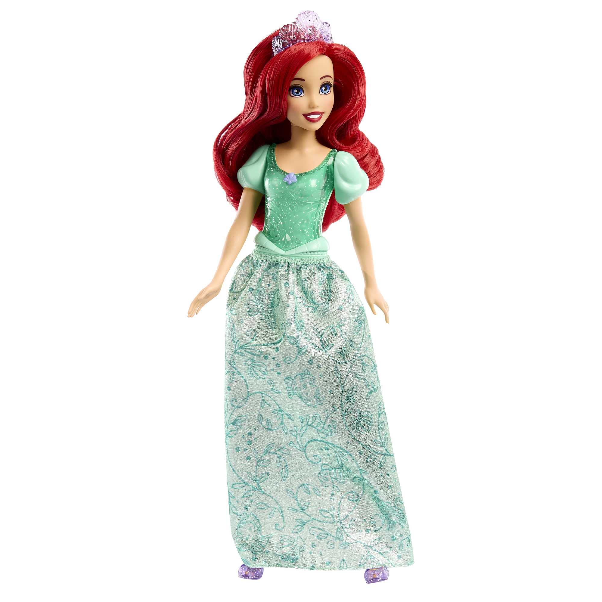Mattel Disney Princess Ariel Posable Fashion Doll with Sparkling Outfit & Accessories, HLW10 4