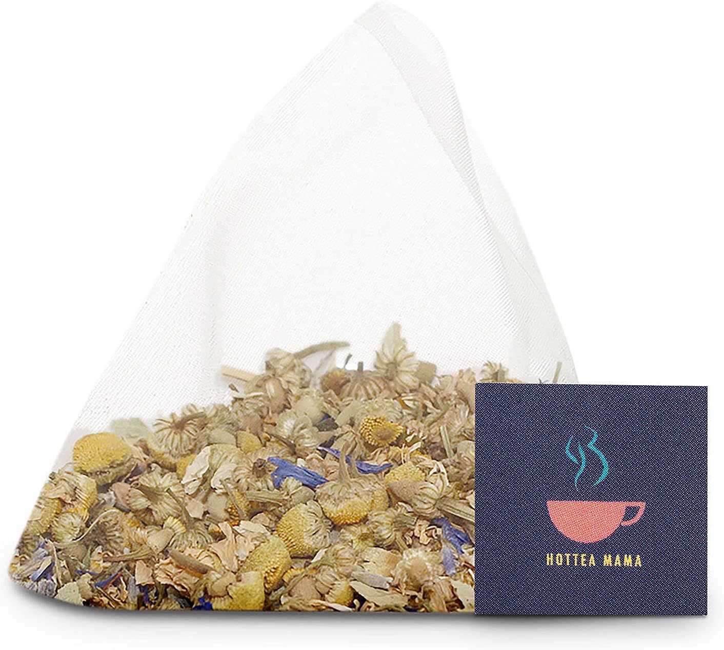 HOTTEA MAMA Night Owl Tea - Natural Sleep Supporting Herbal Tea for Women, Caffeine-Free, 15 Whole Leaf Tea Bags 6