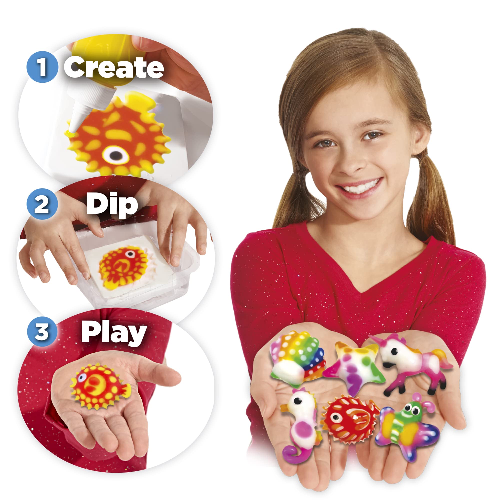 AquaGelz Colossal Activity Set - Sensory Arts & Crafts Play for Kids 5+ 10