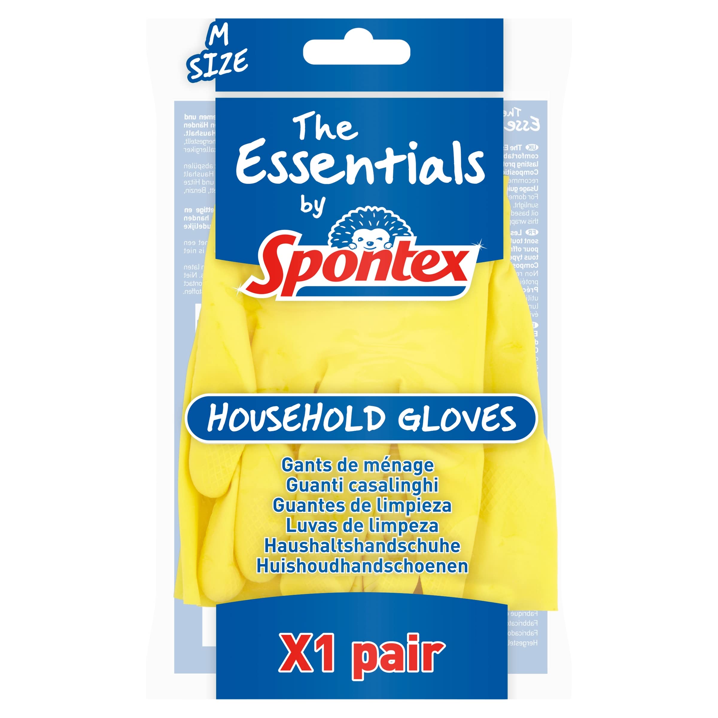 Spontex - Essentials Household Gloves Medium