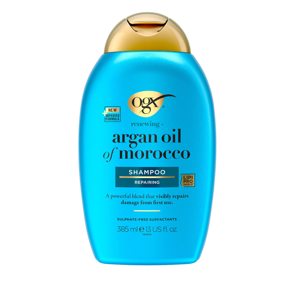OGX Renewing + Argan Oil of Morocco Shampoo for Dry, Damaged Hair - Repairing & Hydrating, 385ml
