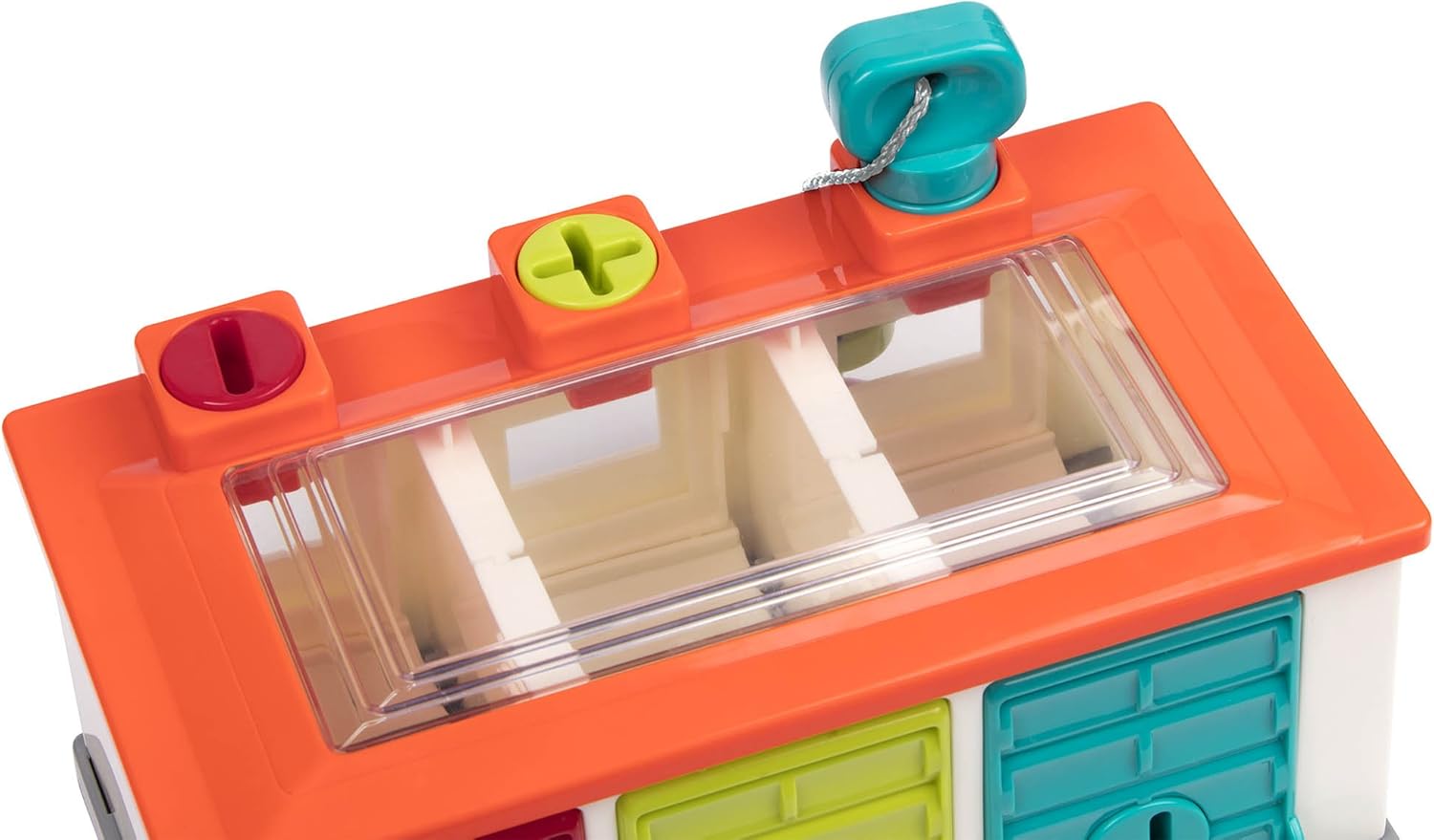 Battat 3 Car Garage Shape Sorter Toy - Educational Playset for Toddlers 12 Months & Up 6