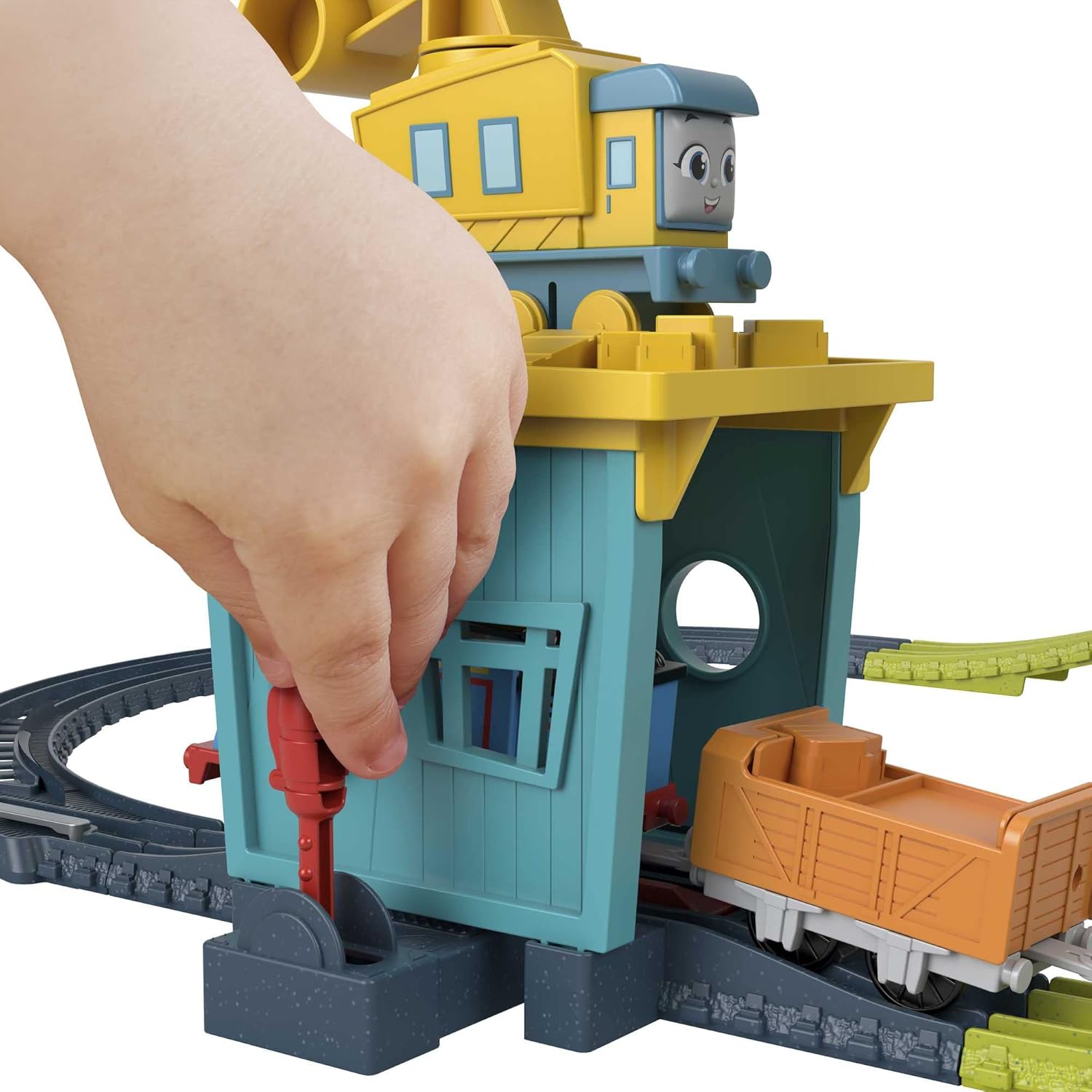 Fisher-Price Thomas and Friends Fix 'Em Up Friends - Battery-Powered Train Playset for Toddlers 5