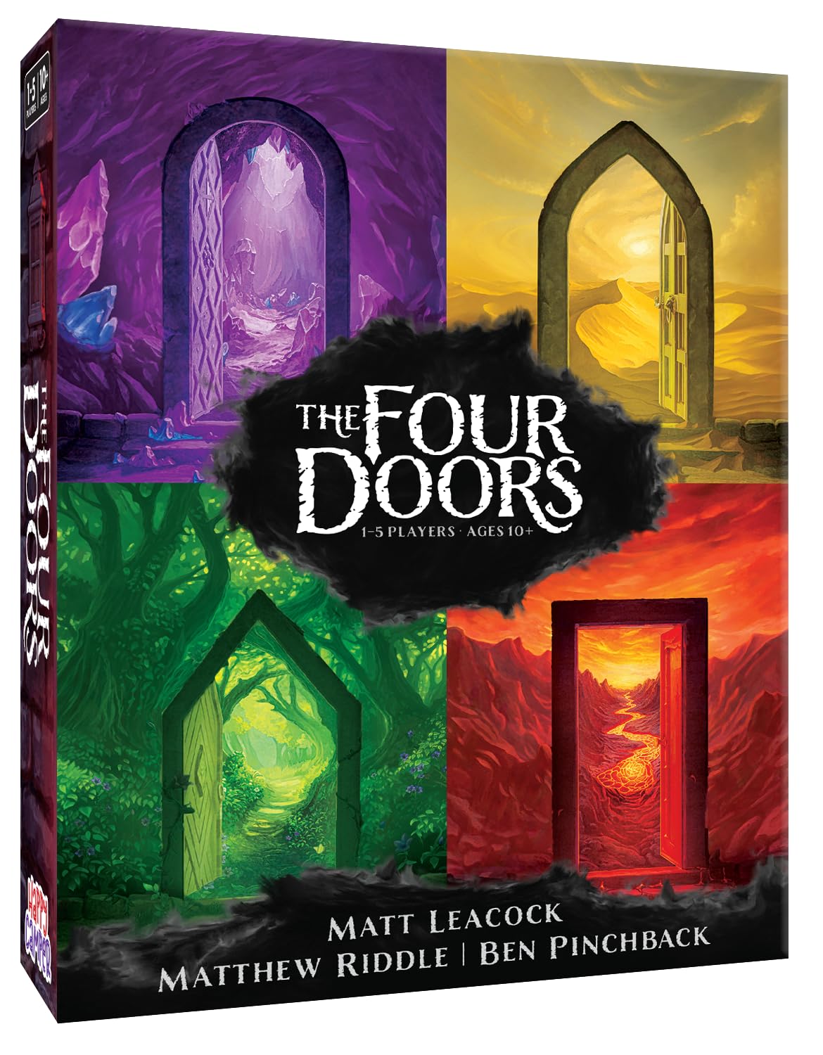 Happy Camper The Four Doors Cooperative Travel Game | Unisex Adult | Ages 10+ 1