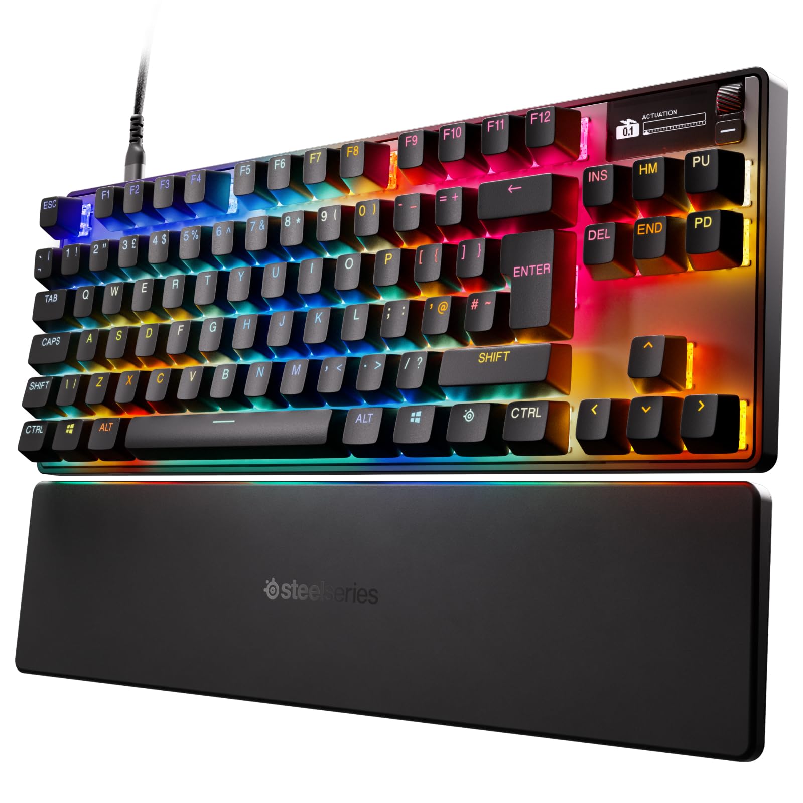 SteelSeries Apex Pro TKL Gen 3 (2025) - HyperMagnetic Gaming Keyboard - Black