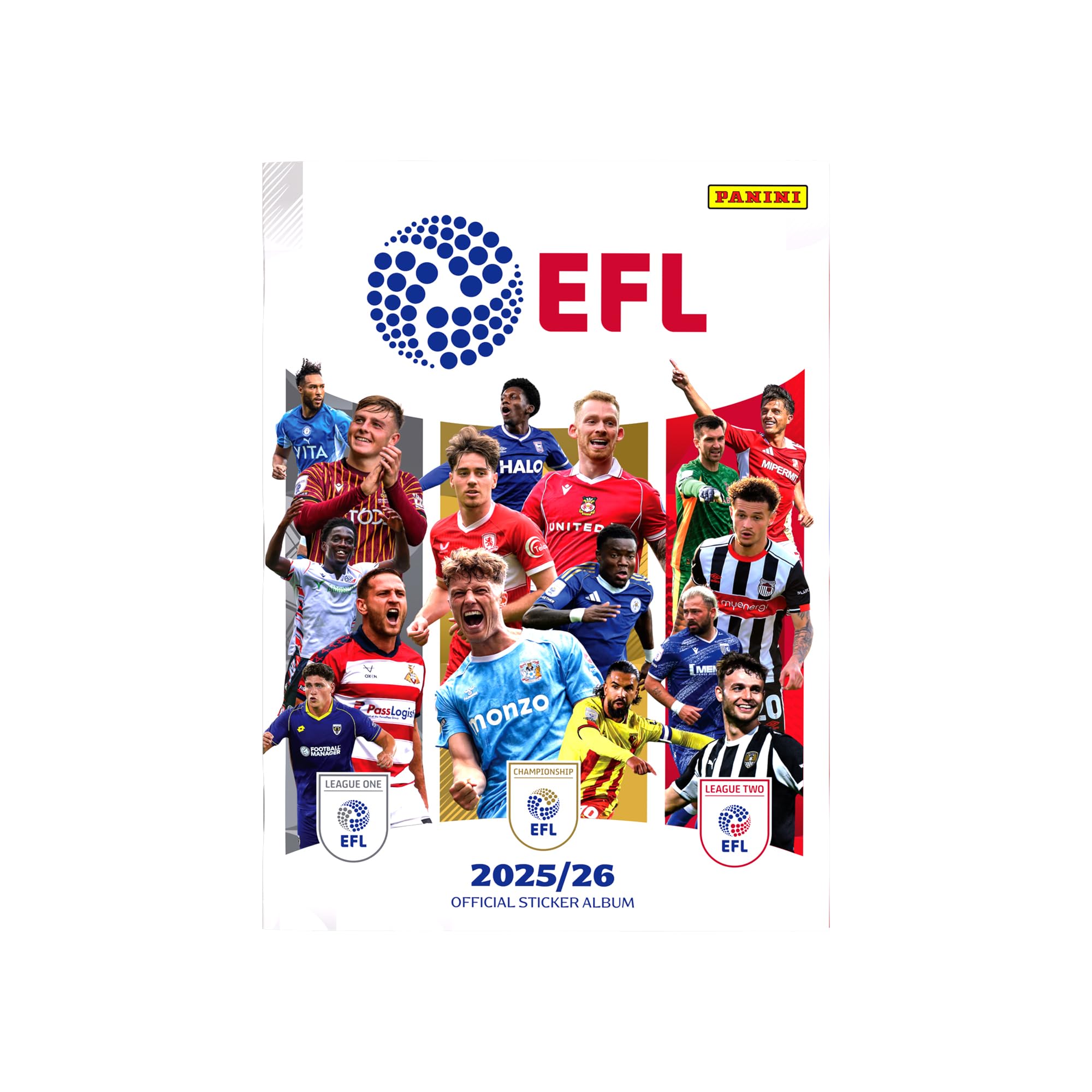 Panini EFL 2026 Sticker Collection - Starter Pack | 788 Stickers to Collect