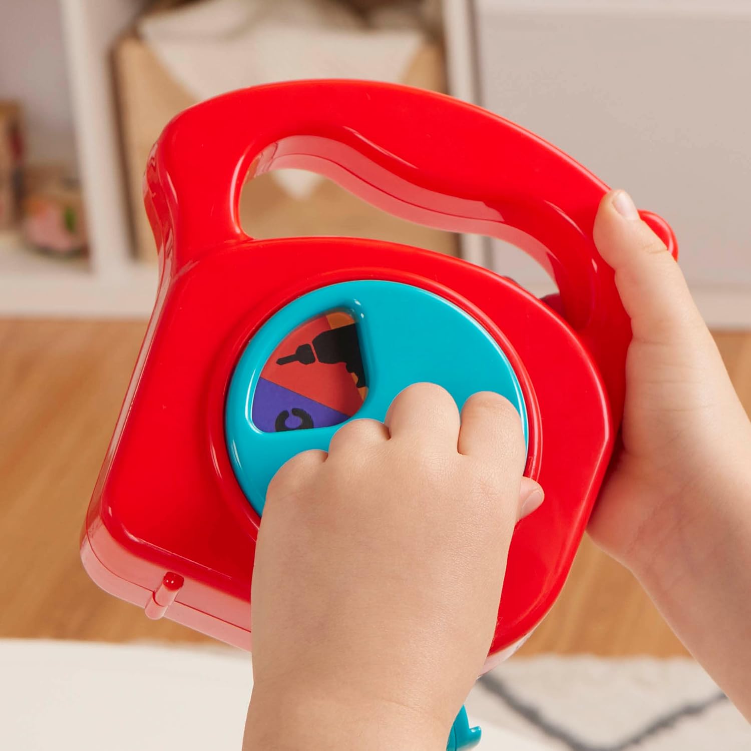 Battat Big Tape Measure Toy - Working Reel & Easy-Hold Handle for Pretend Play - Ages 2+ 6