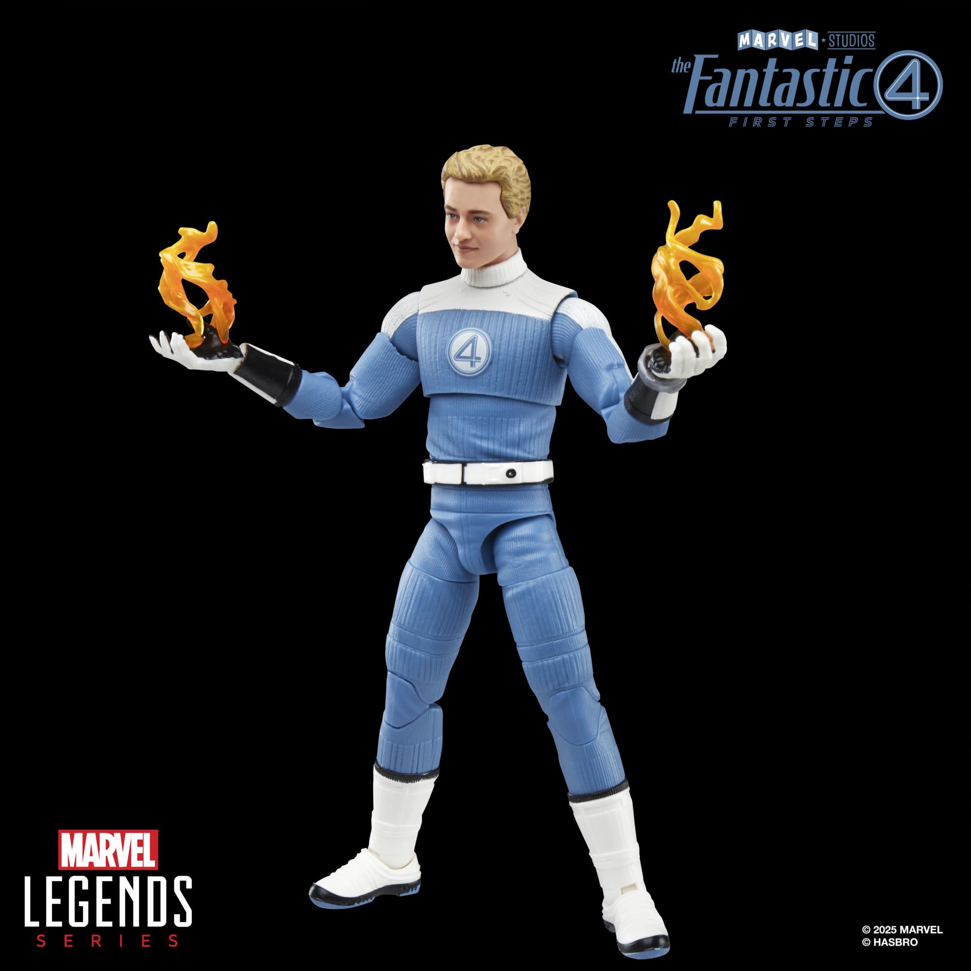 Hasbro Marvel Legends Series - Johnny Storm Action Figure (G0800) 7