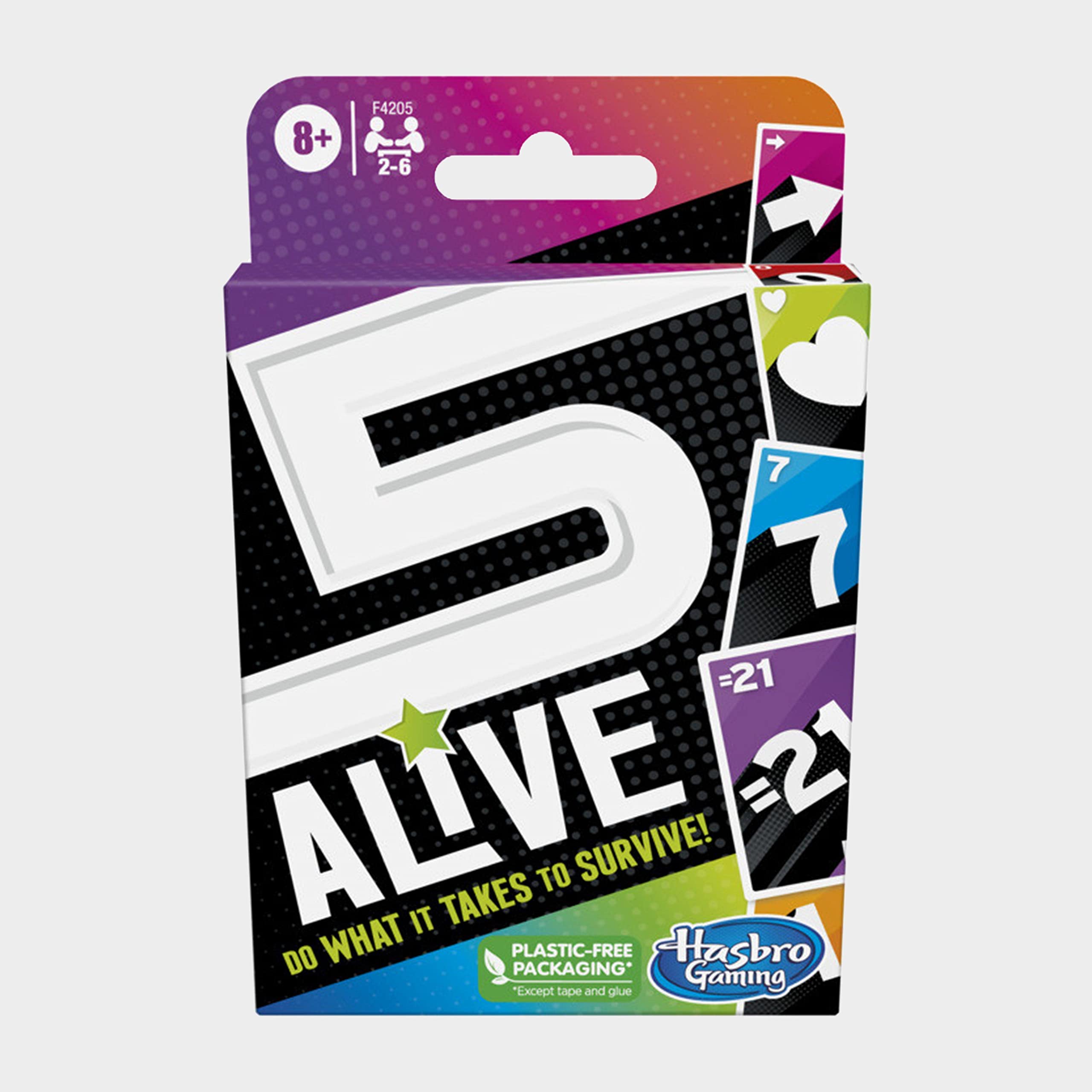 Hasbro Gaming 5 Alive Card Game for Kids & Families - Fast-Paced Fun for 2 to 6 Players 3