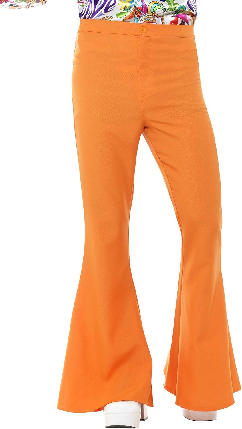 Smiffys Flared Trousers - Mens Adult Fancy Dress Costume