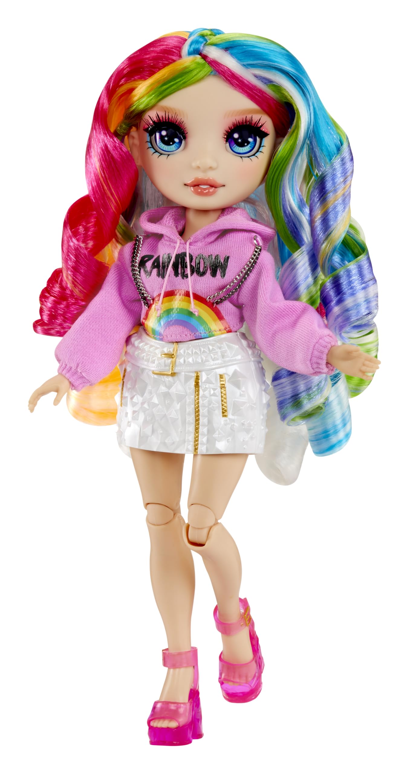 Rainbow High Creative Crystals Amaya Doll - 28 cm Fashion Doll with DIY Crystal Accessory Make It Kit | Ages 8+ 8