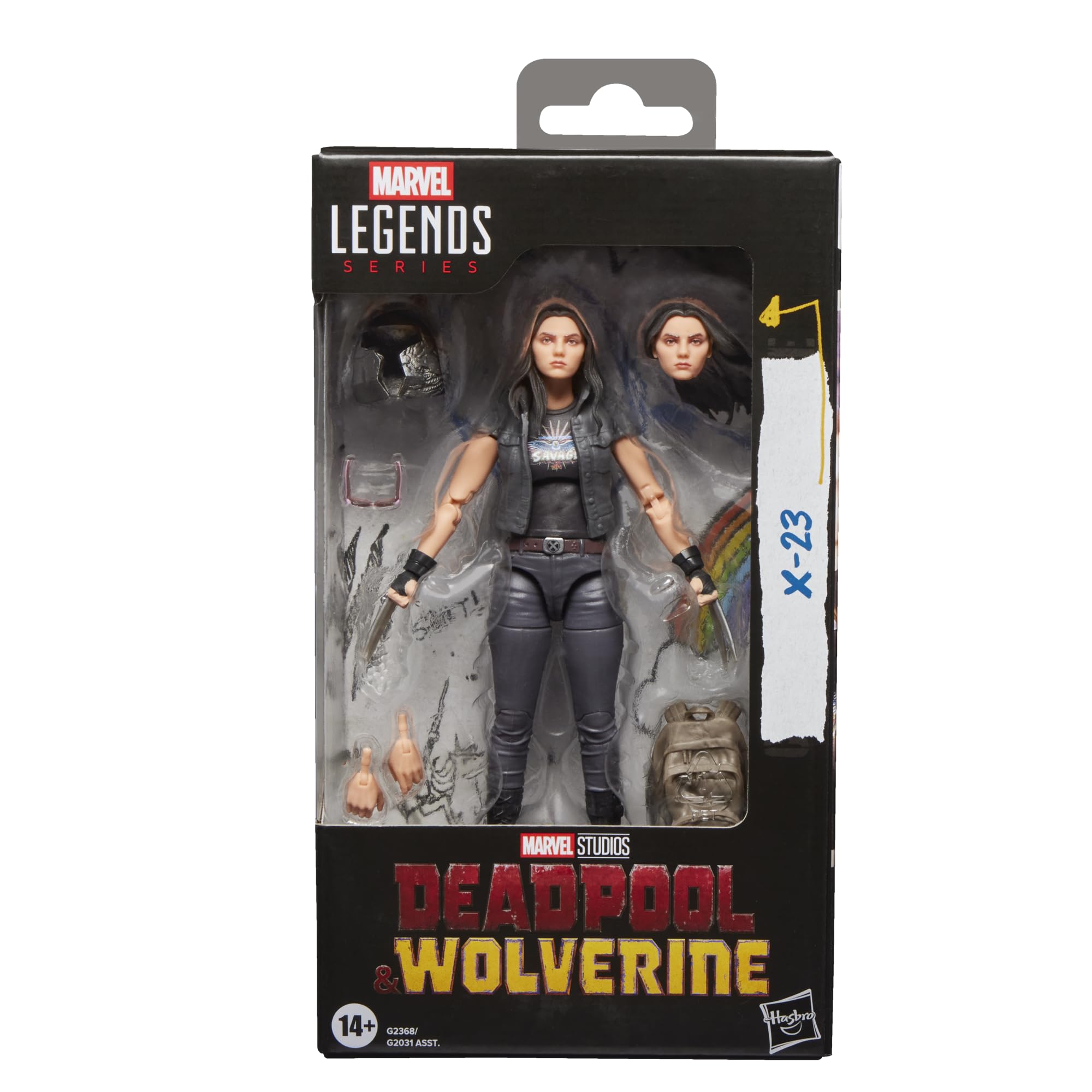 Marvel Legends Series X-23 Action Figure - 6-Inch Scale, 20+ Points of Articulation | Deadpool & Wolverine 1