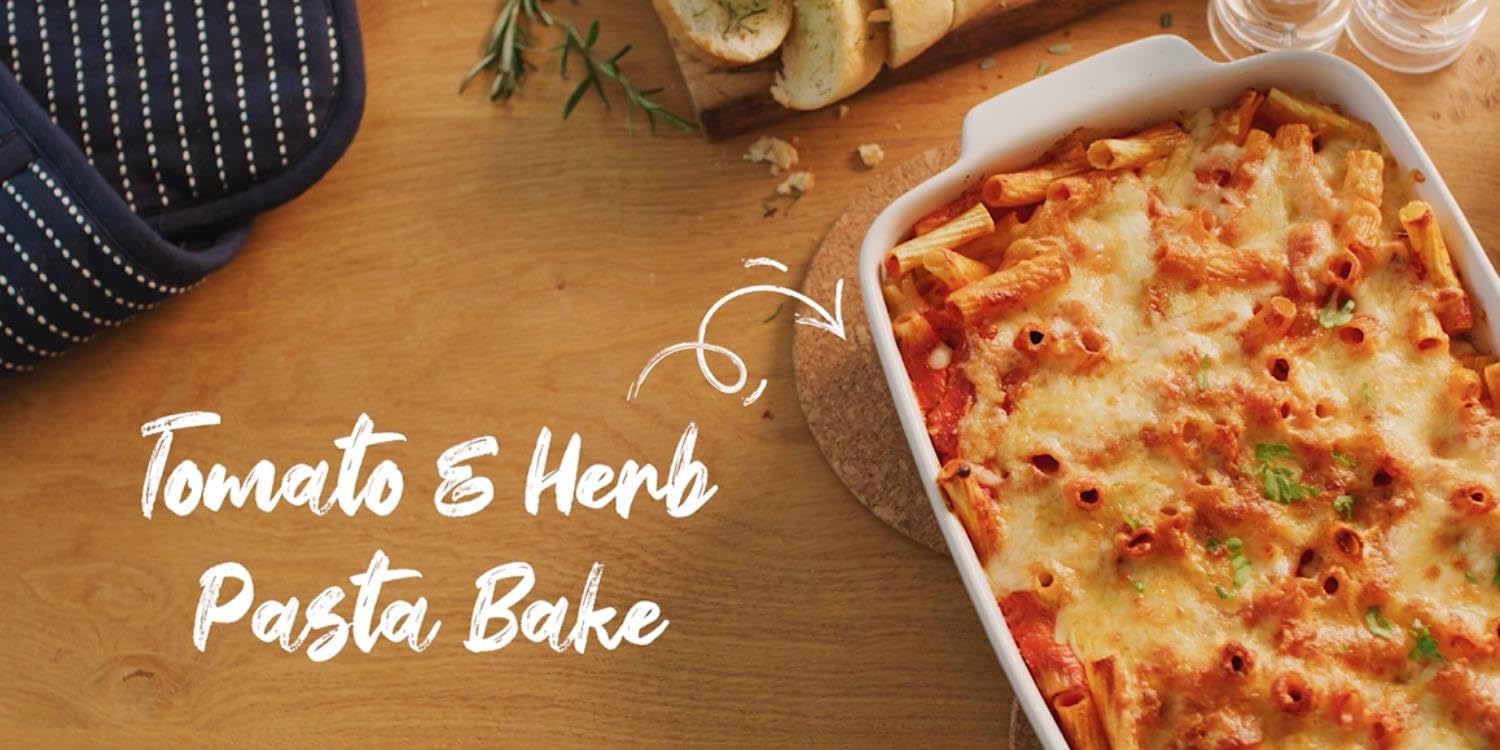 Homepride No Added Sugar Creamy Tomato & Herb Pasta Bake Sauce, 485g Jar 5