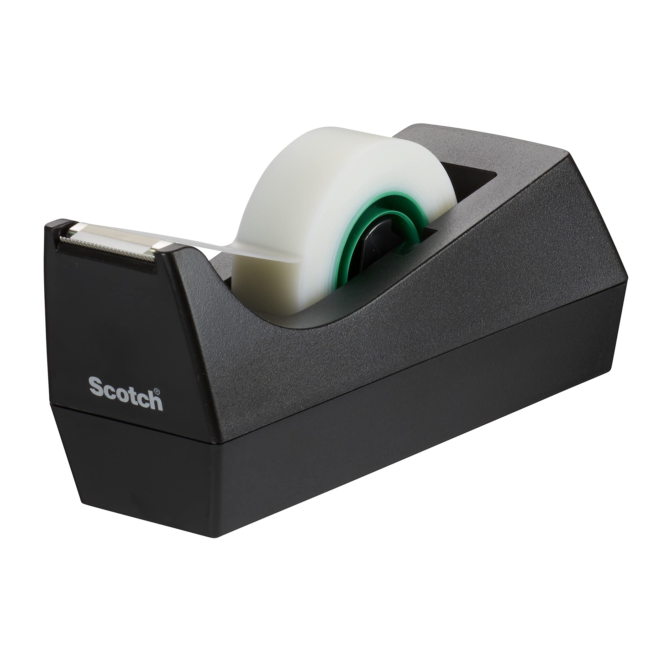 Scotch Magic Tape Dispenser - Black Dispenser with Plant-Based Adhesive Tape | 99.0 meter Unit Count 2
