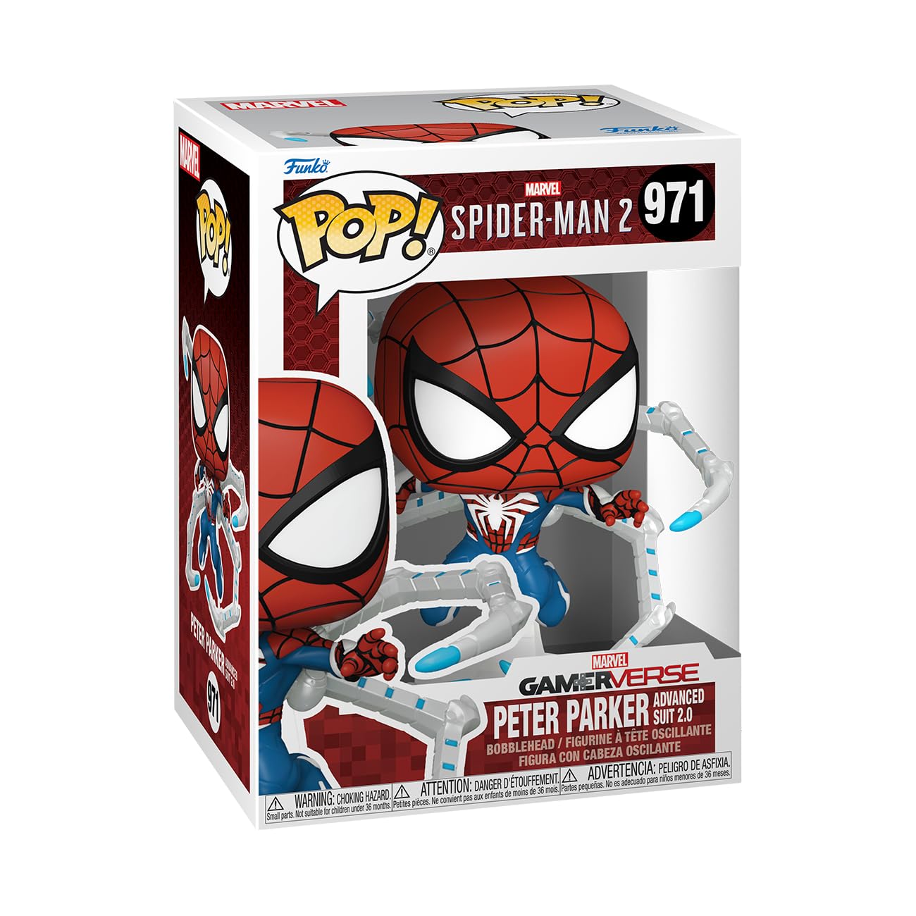 Funko Pop! Games: Spider-Man 2 - Peter Parker Suit - Vinyl Figure (76109) 9
