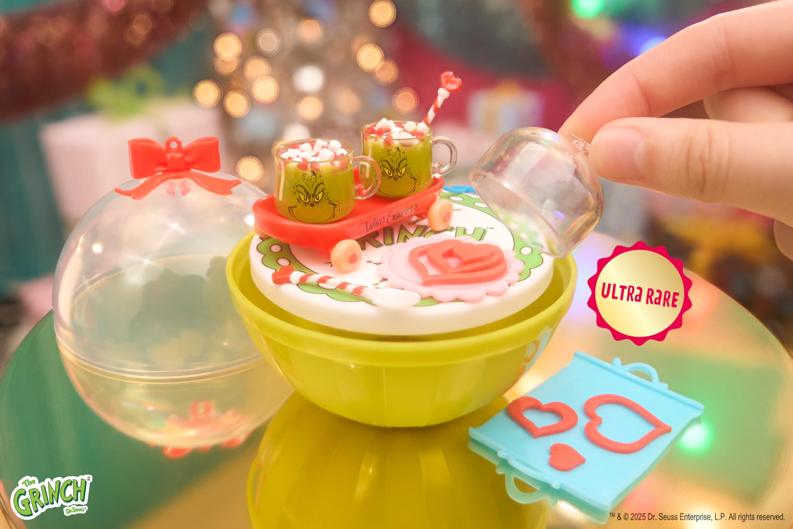 MGA's Miniverse Make It Mini Holiday 2025 - The Grinch Dr. Seuss Hot Cocoa Mini Collectible