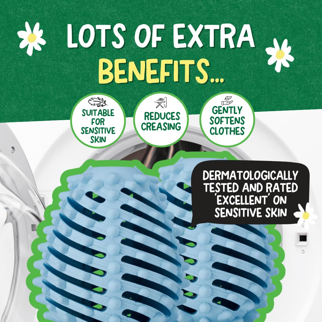 Ecoegg - Dryer Egg Fragrance Sticks Refill for Fresh Linen Scent 6