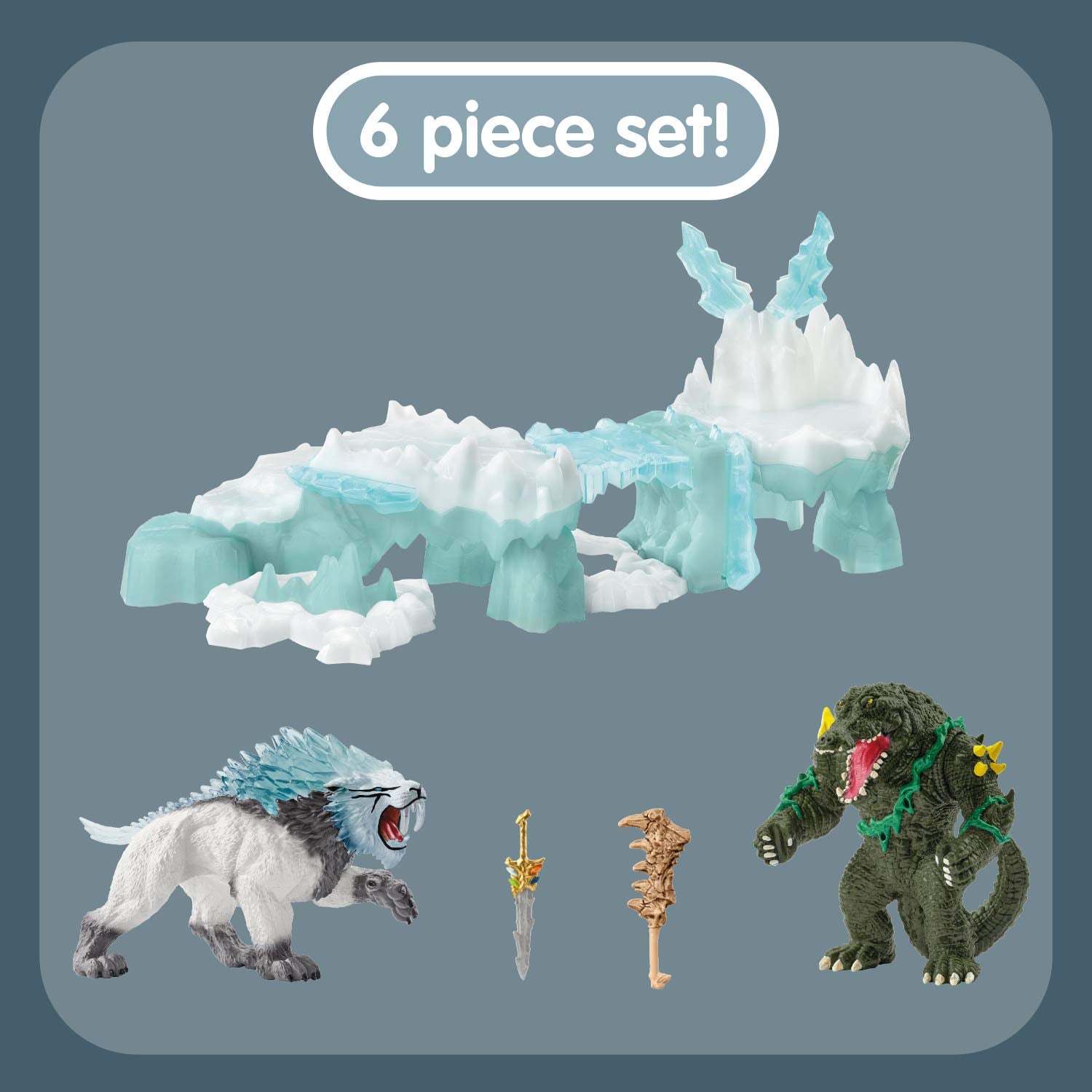 Schleich Eldrador Creatures Attack on Ice Fortress Playset 42497 15