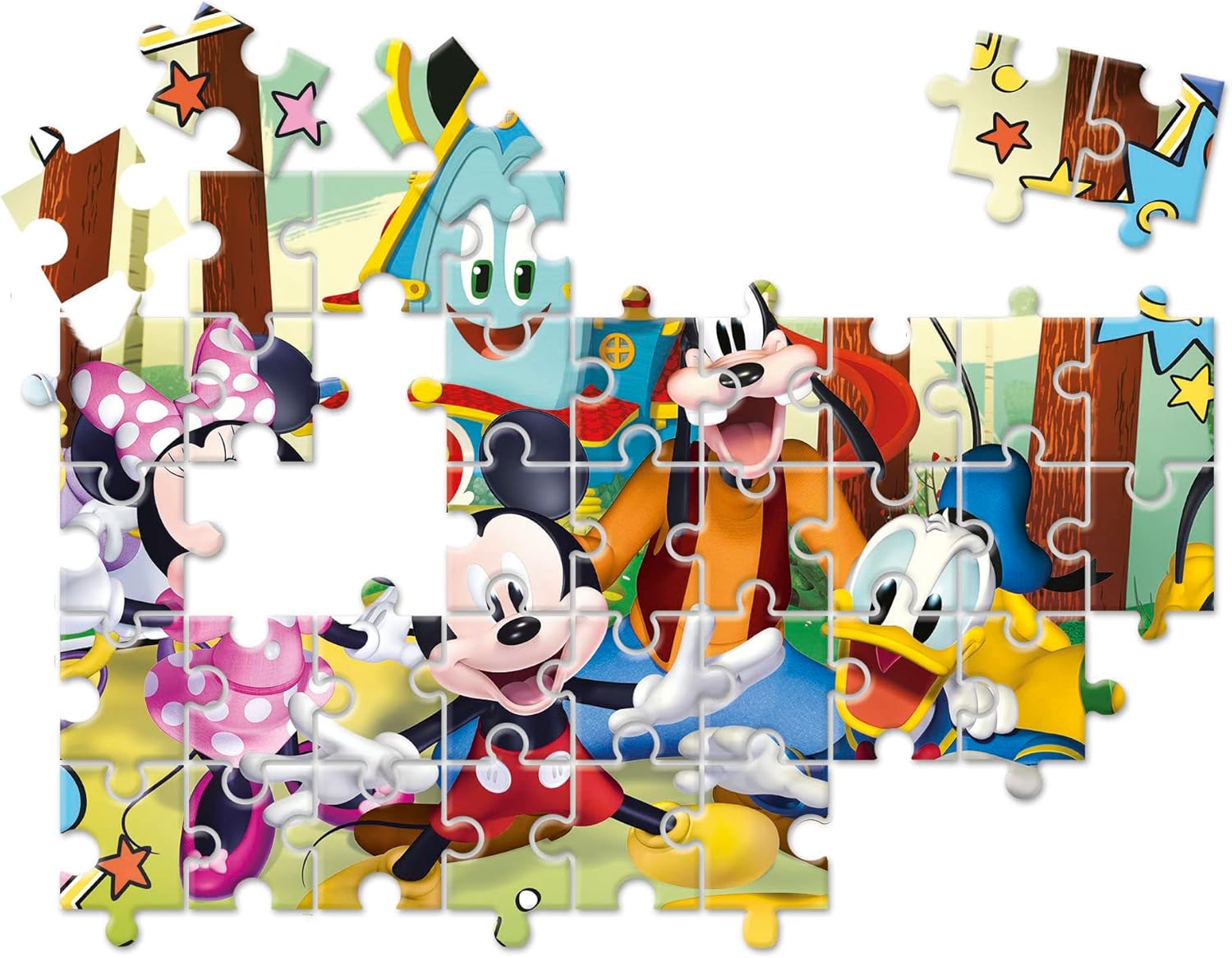Clementoni Disney Mickey Puzzle 30 Pieces - Supercolor Mickey Jigsaw 3