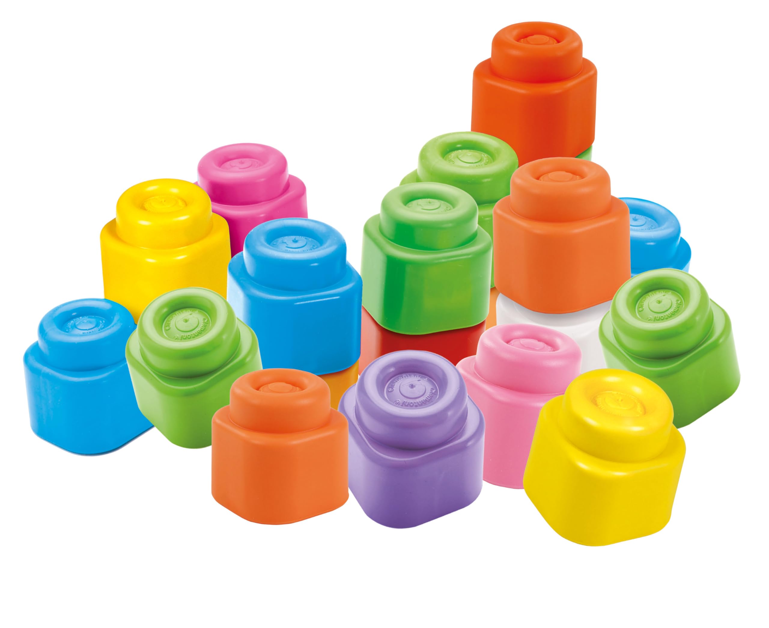 Clementoni Baby Soft Blocks - 40-Piece Clemmy Bag for Ages 6 Months to 3 Years 6