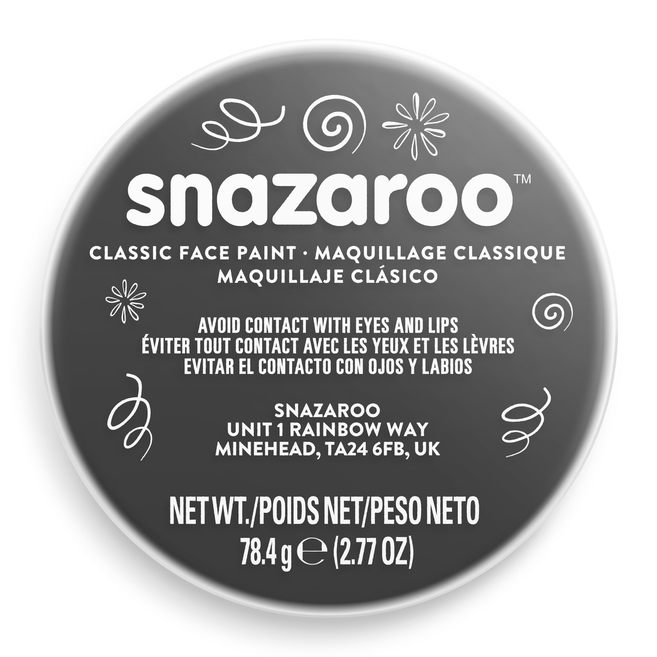 Snazaroo - Classic Face and Body Paint (18ml) - Black