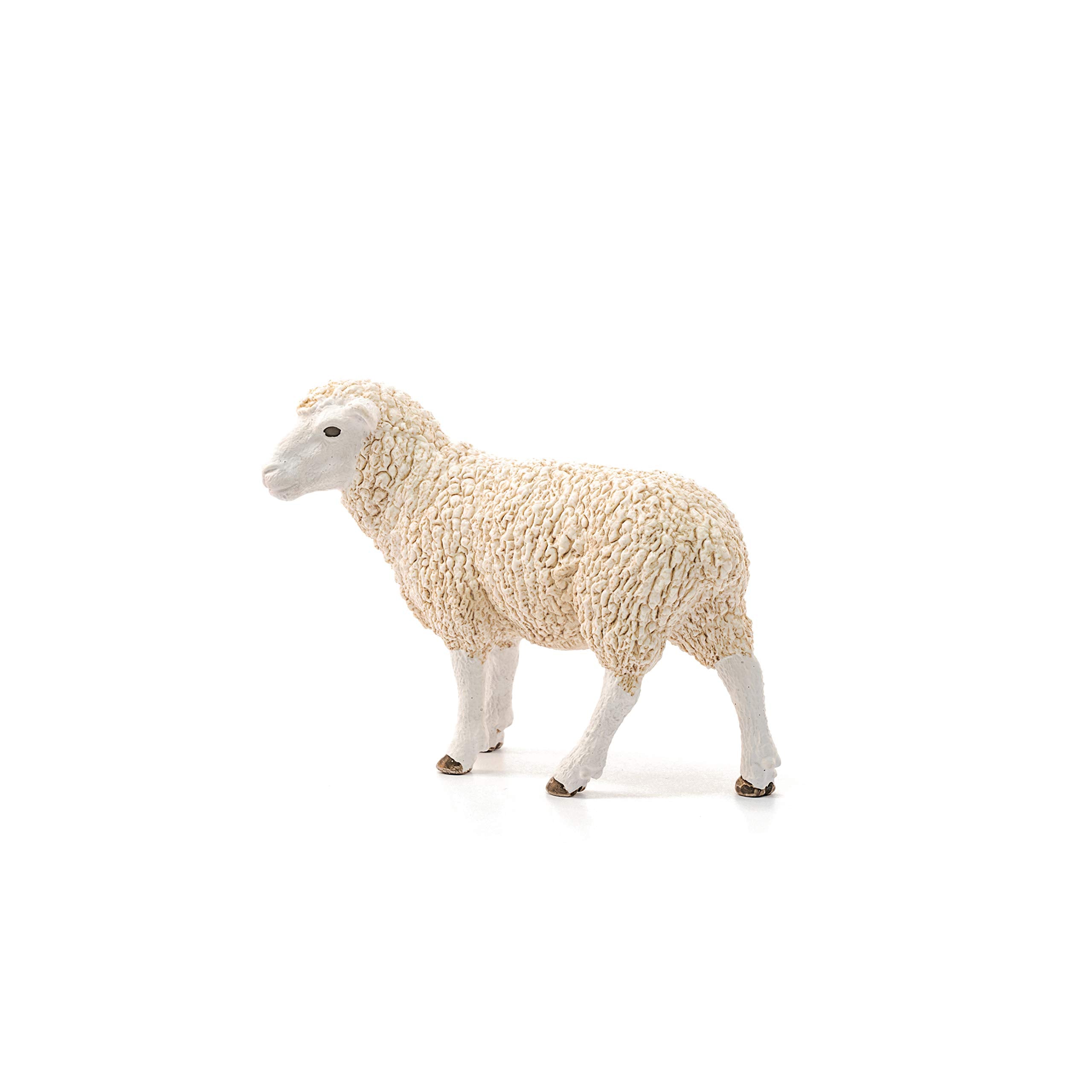 SCHLEICH 13882 Sheep Figure - Realistic Farm World Toy for Children 3-8 Years 3
