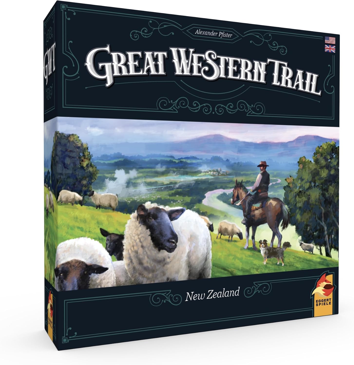 Plan B Games Great Western Trail New Zealand Strategy Board Game