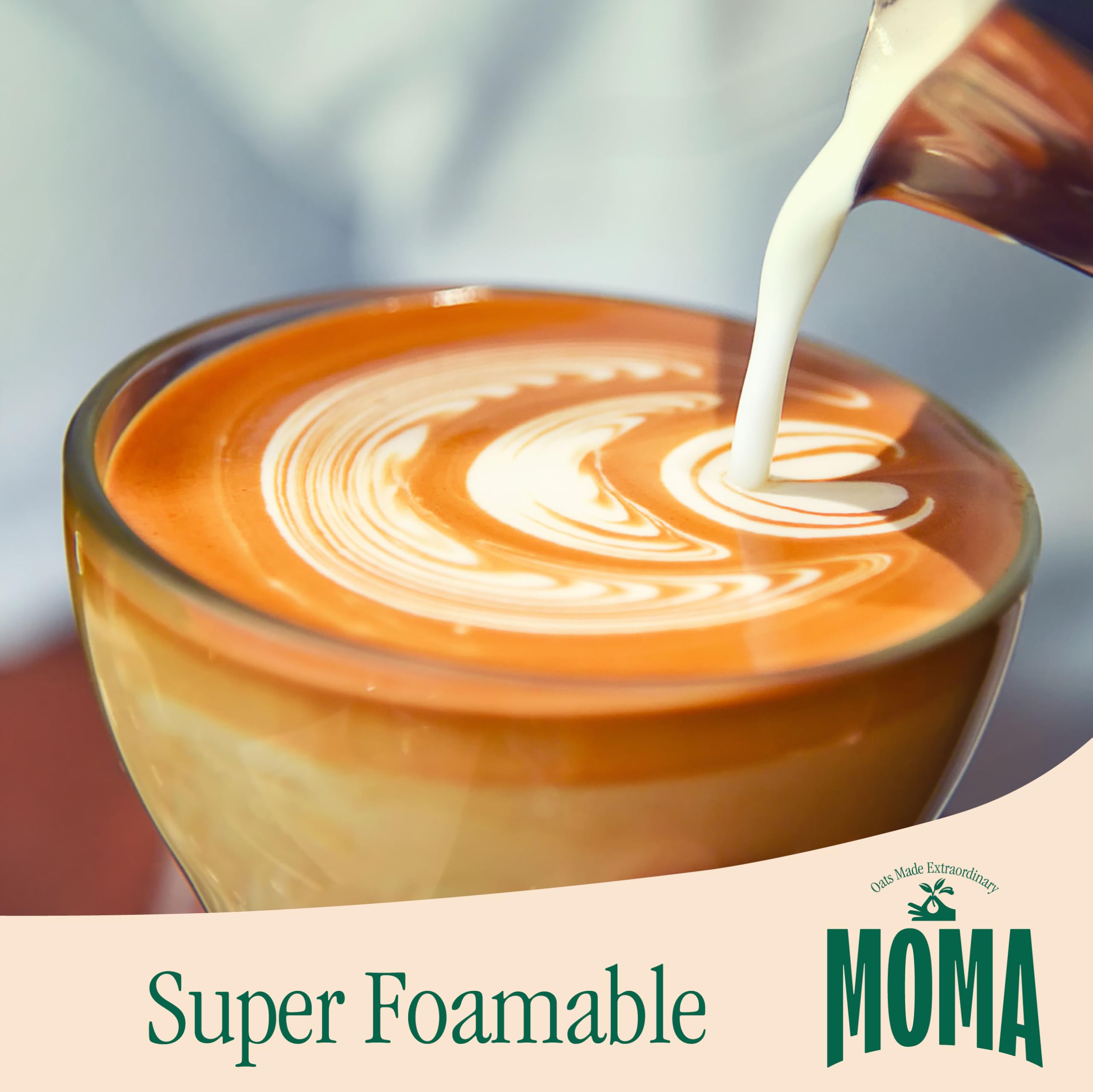 MOMA Barista Edition Oat Drink - 1L - Unsweetened Plant-Based Oat Milk for Coffee, Fortified with Vitamins D, B2 & B12 5