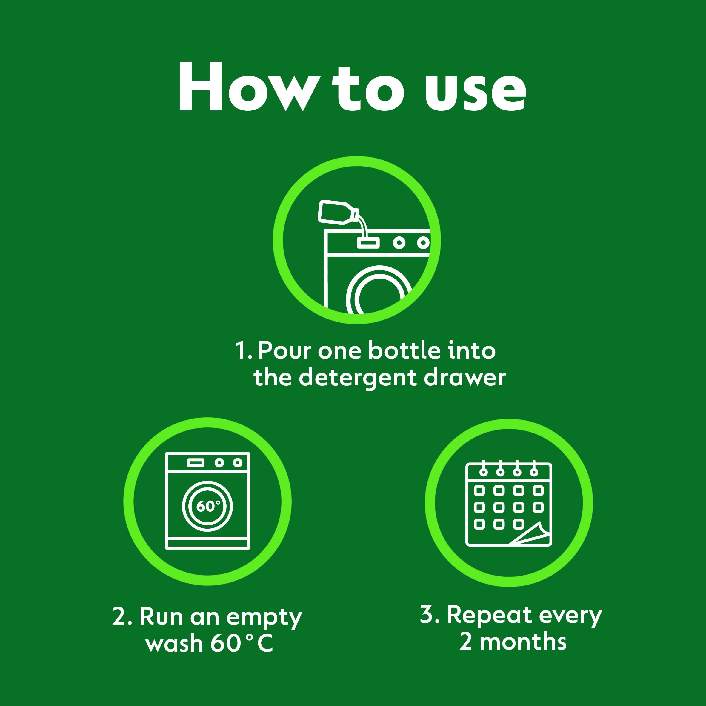 Dettol - Washing Machine Cleaner 250ml Antibacterial Deep Clean for Laundry 10