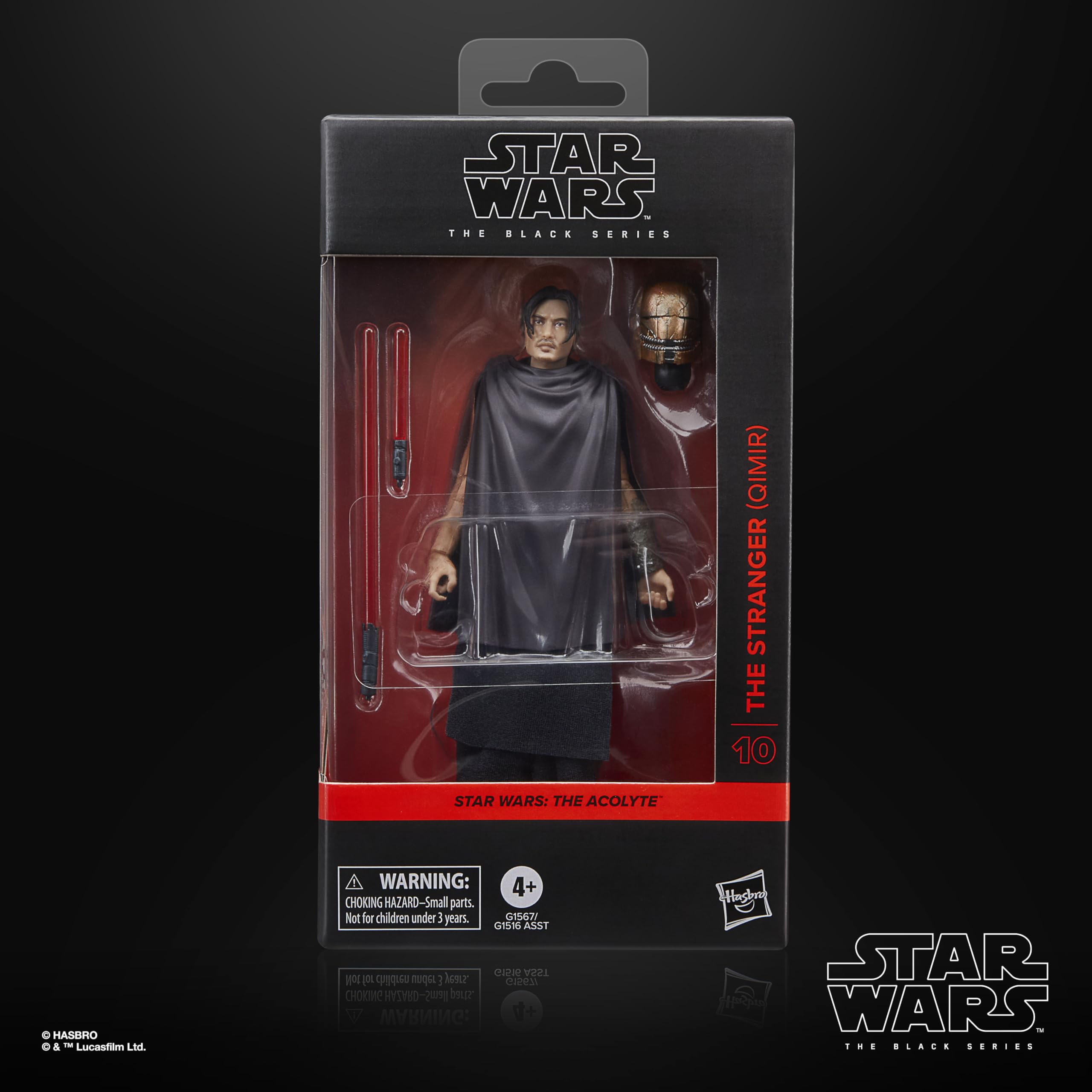 Star Wars The Black Series The Stranger (Qimir) The Acolyte 15-cm Action Figure - Ages 4+ 6