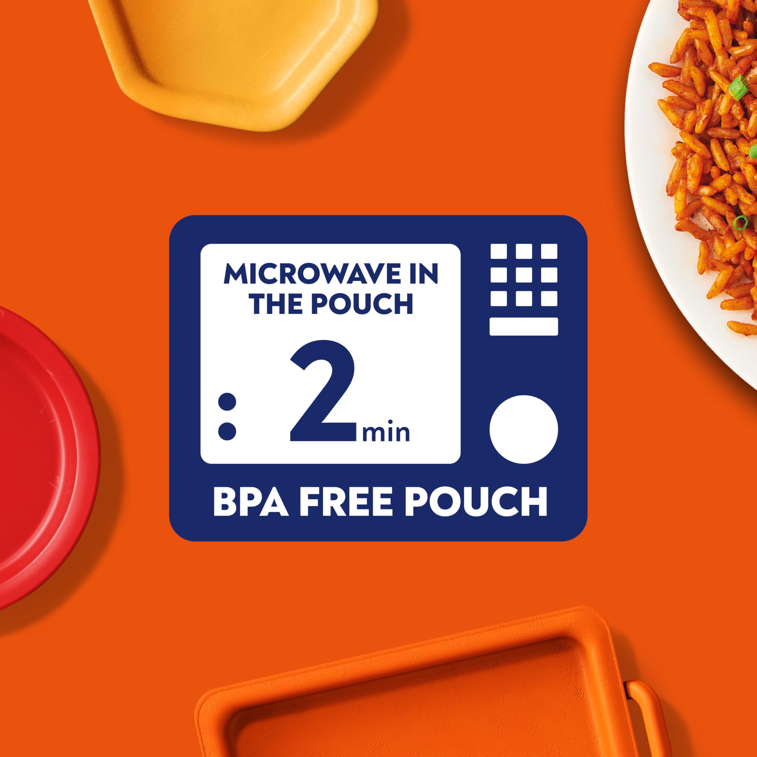 Ben's Original Smokey BBQ Microwave Rice, 6 x 220g Pouches 4