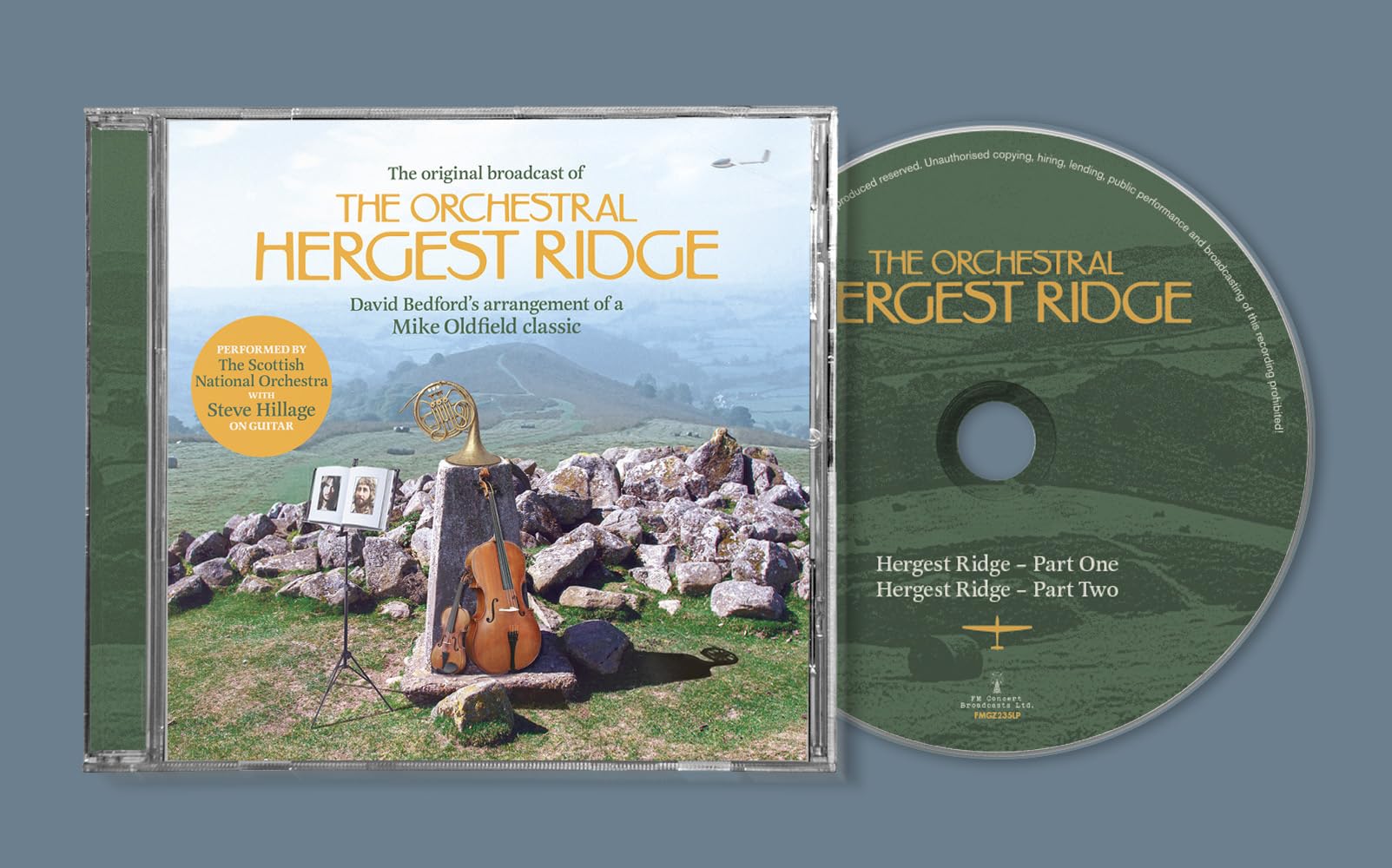 The Original 1976 Broadcast of Orchestral Hergest Ridge [CD]