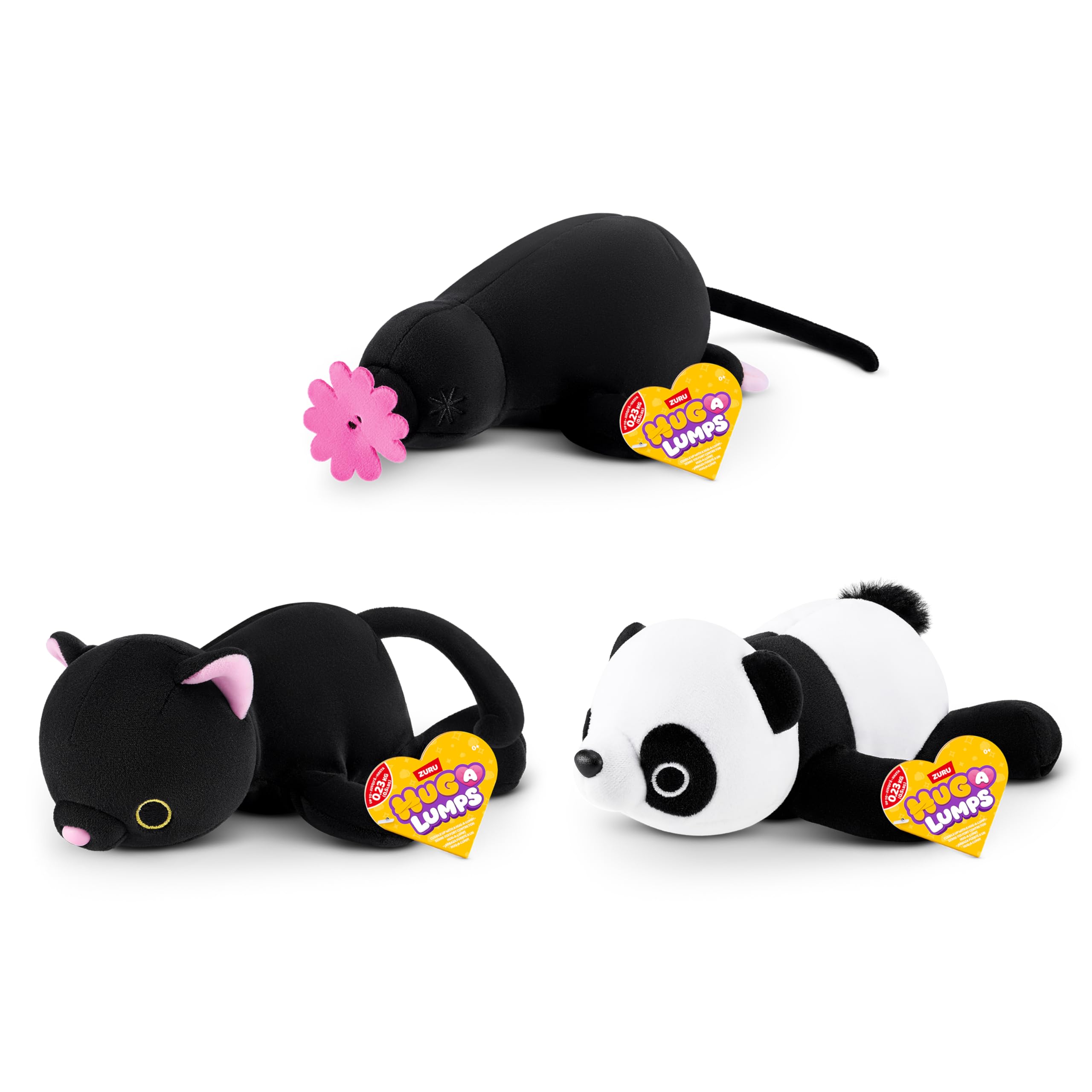 Hug-A-Lumps 3 Pack Baby by ZURU - Cuddly Weighted Plush for Calm & Comfort