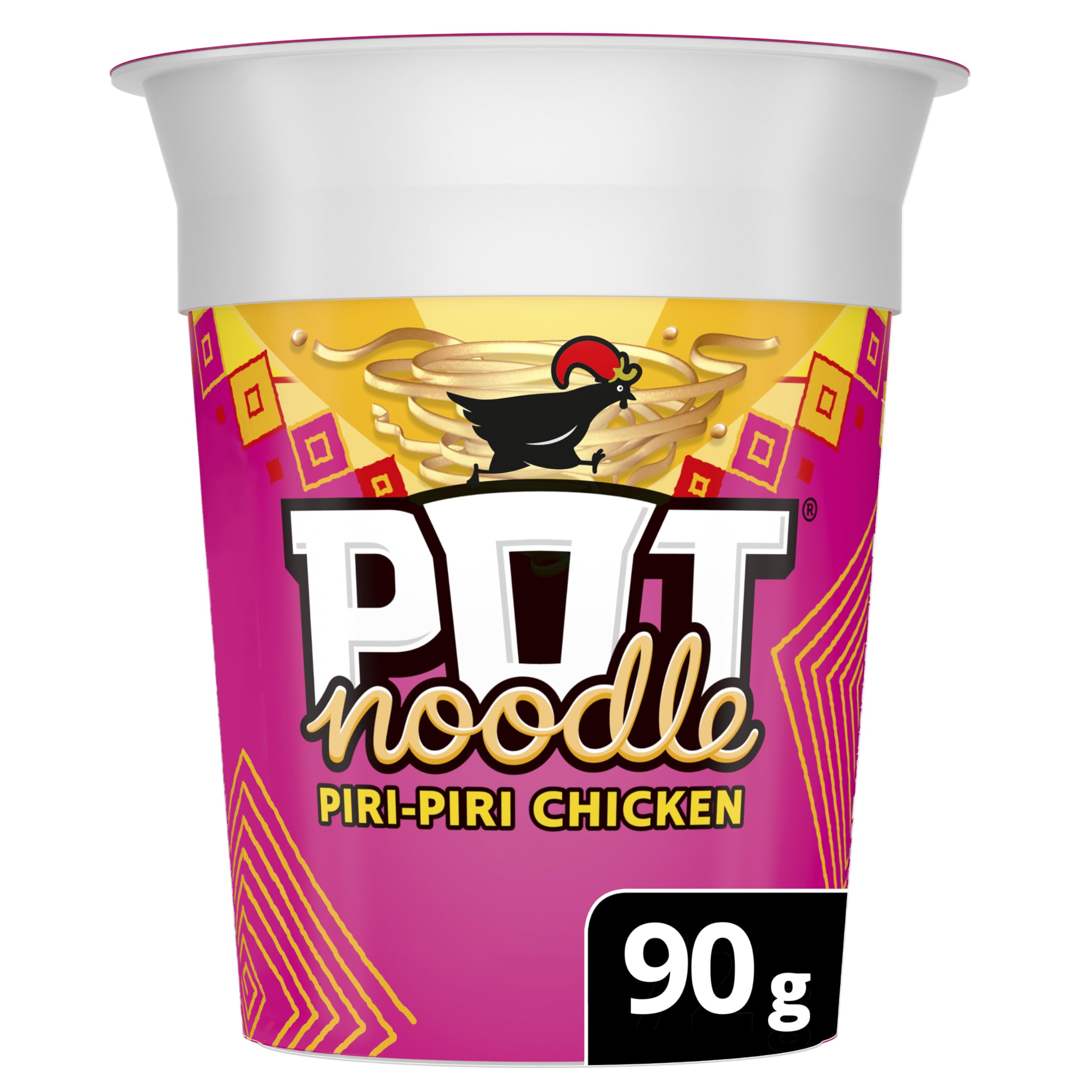 Pot Noodle - Piri-Piri Chicken Instant Noodle Snack, 80g