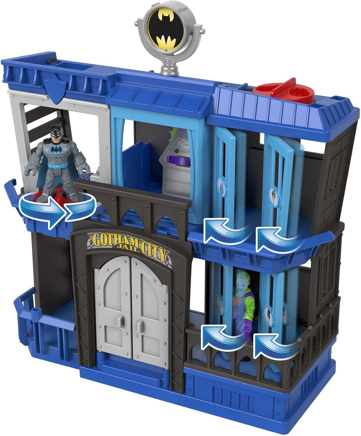 Fisher-Price Imaginext DC Super Friends Gotham City Jail Recharged - Action Playset for Ages 3-8 5