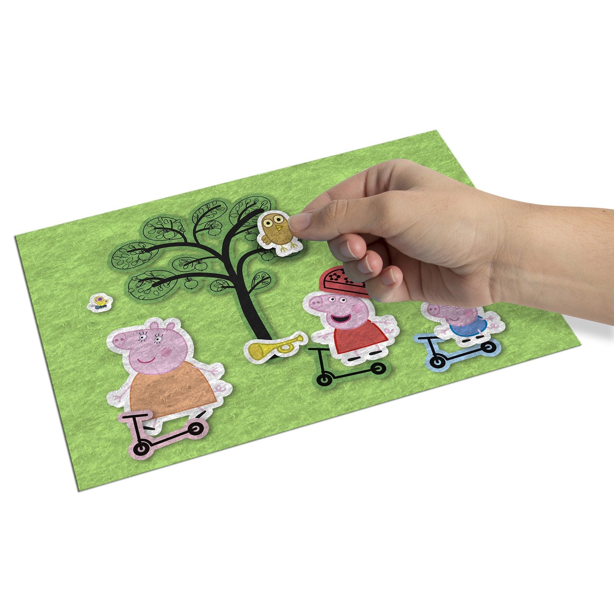 Peppa Pig Fuzzy Felt House Playset - Red 7