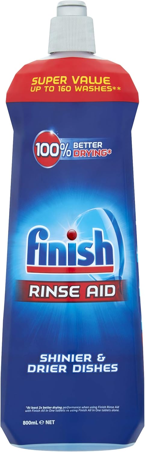 Finish - Rinse Aid for Shinier and Drier Dishes ORIGINAL, Pack of 2 6